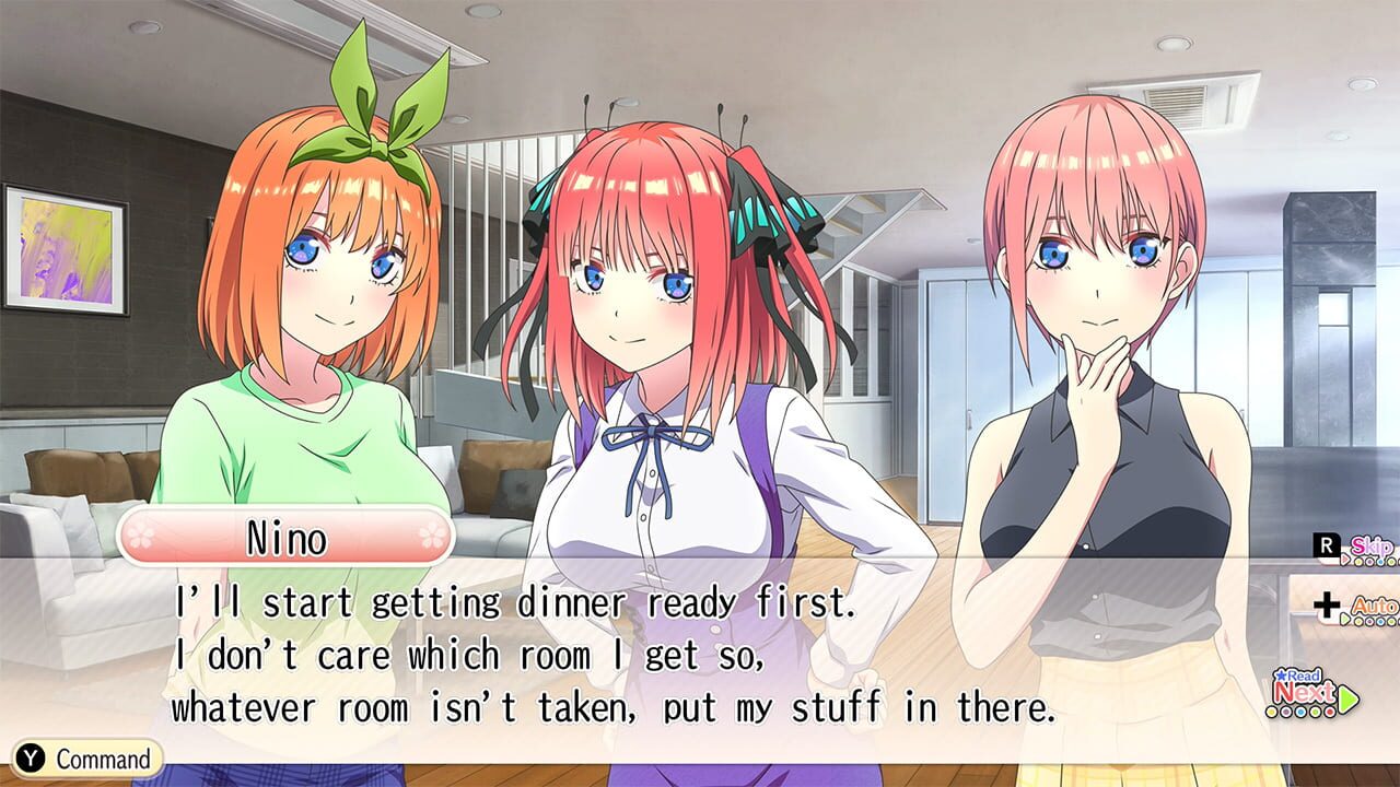 Screenshot for The Quintessential Quintuplets: Memories of a Quintessential Summer