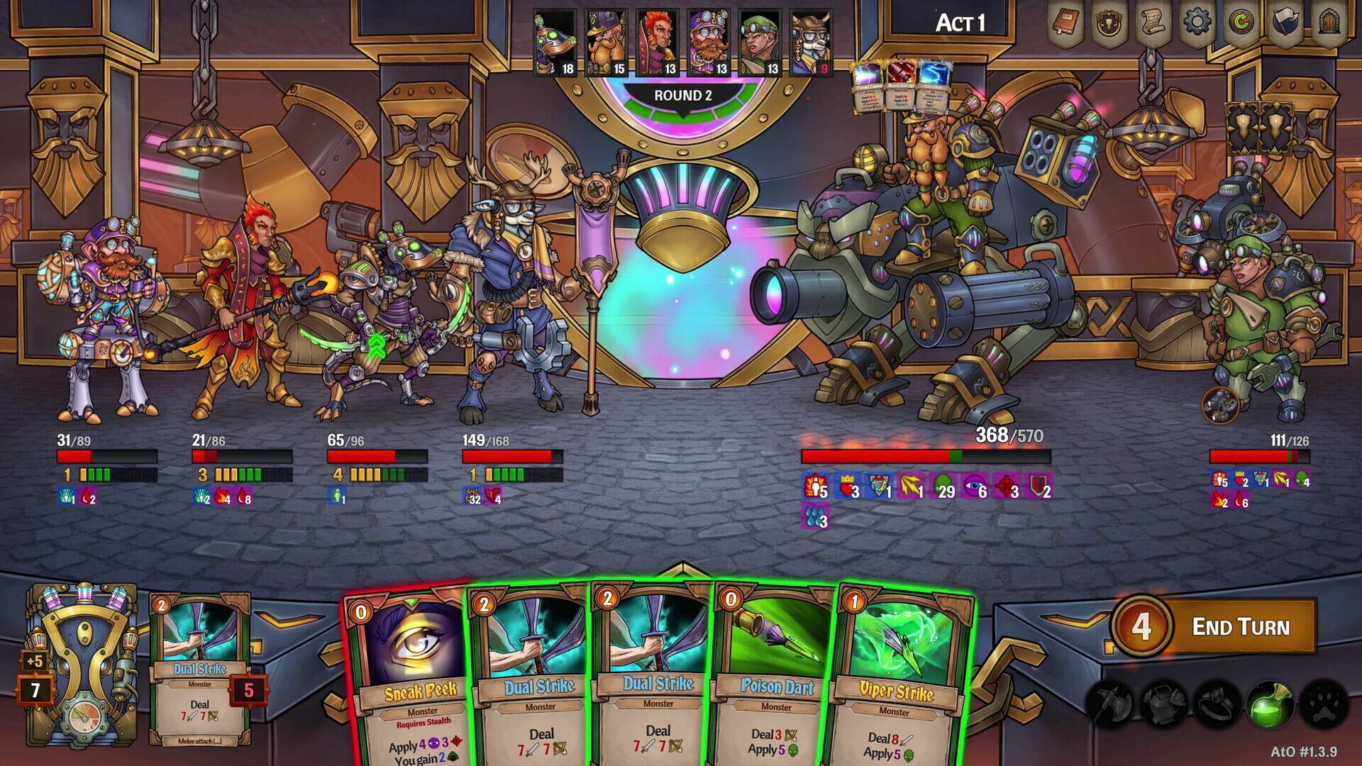 Screenshot for Across the Obelisk: The Obsidian Uprising