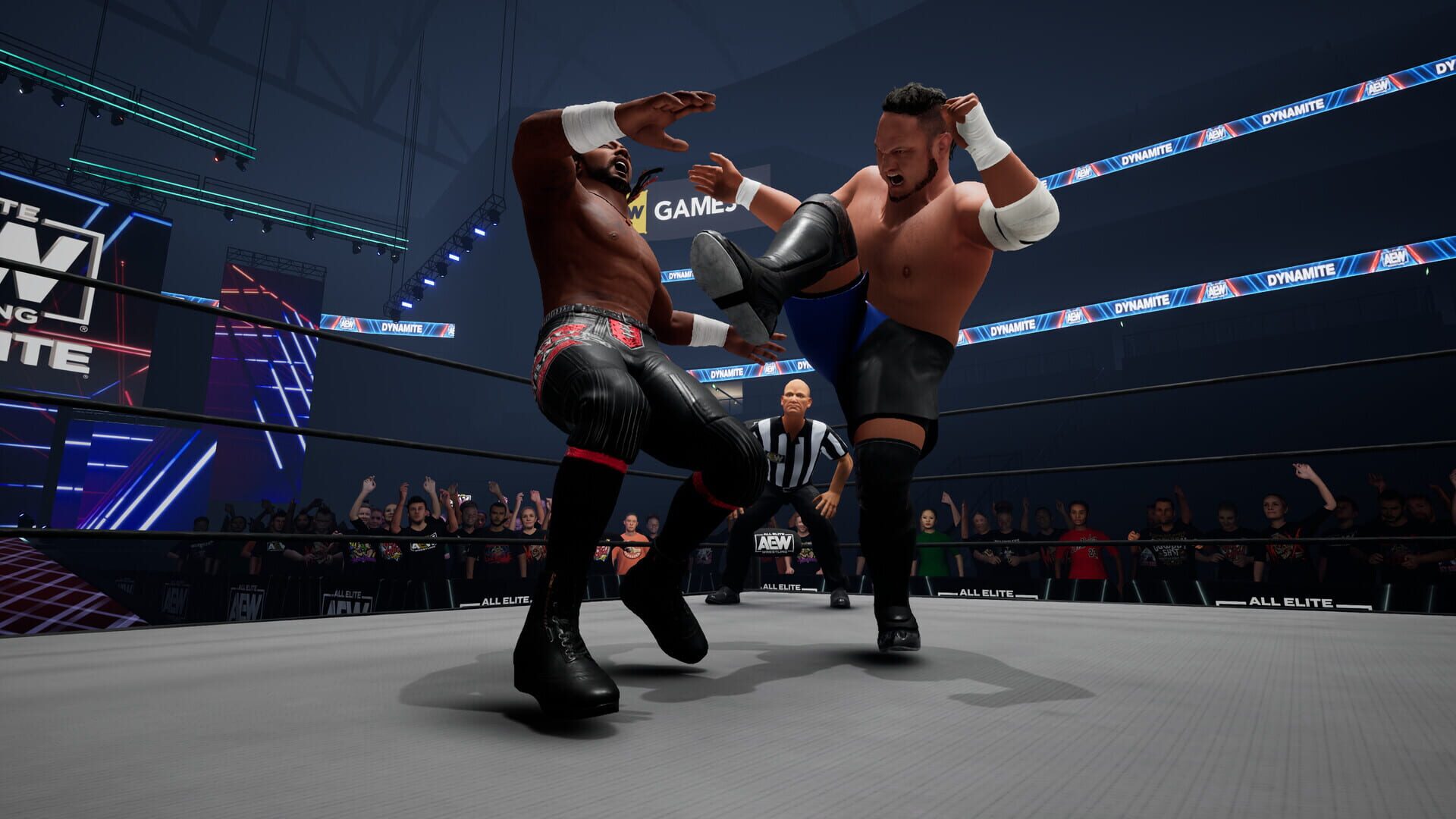 Screenshot for All Elite Wrestling: Fight Forever - World War Joe