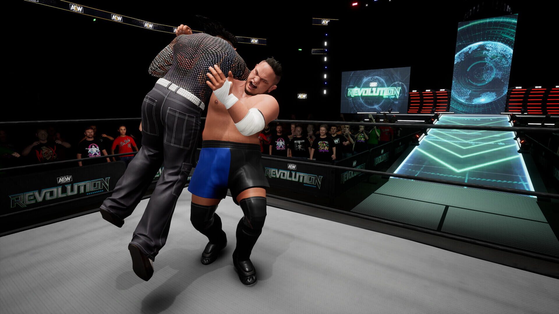 Screenshot for All Elite Wrestling: Fight Forever - World War Joe