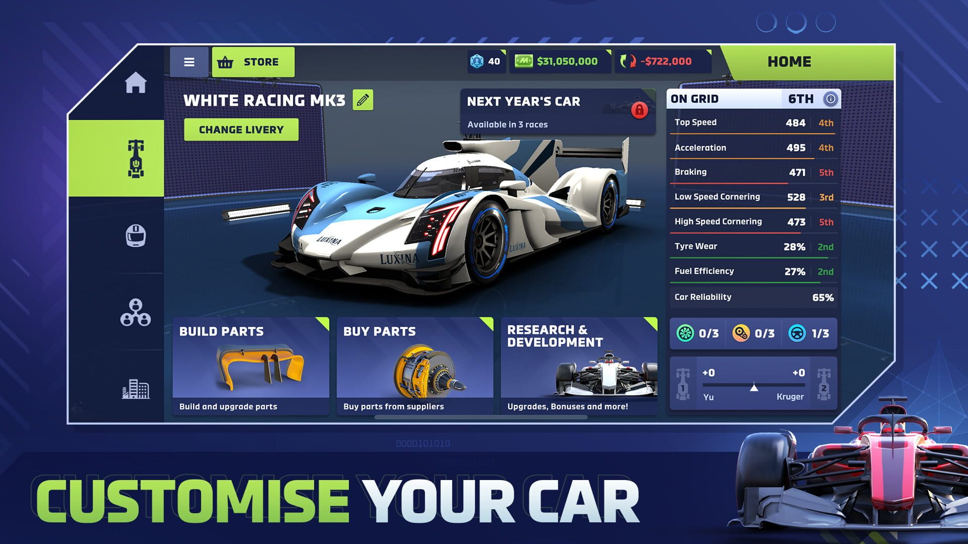 Screenshot for Motorsport Manager 4