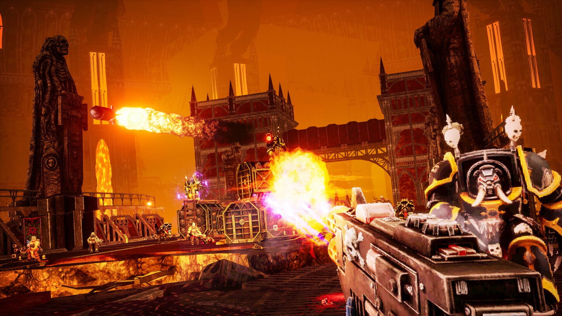 Screenshot for Warhammer 40,000: Boltgun - Forges of Corruption