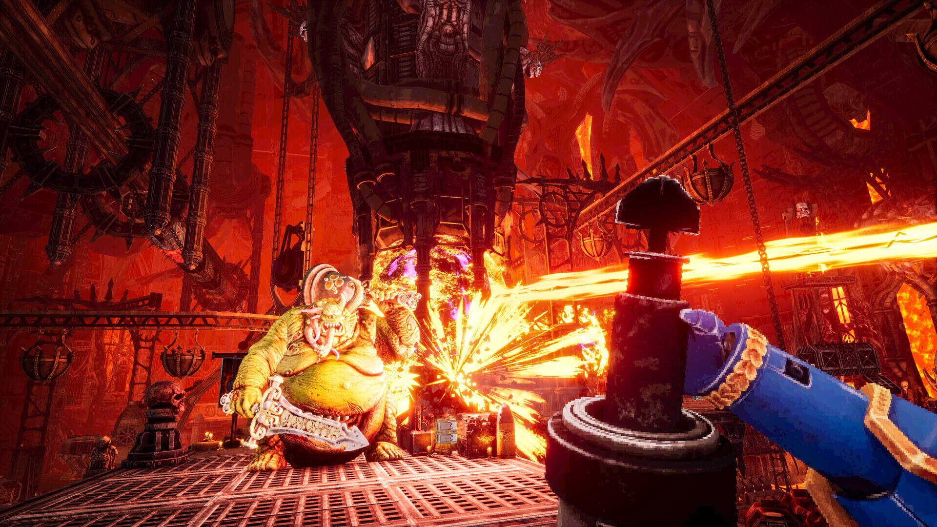 Screenshot for Warhammer 40,000: Boltgun - Forges of Corruption