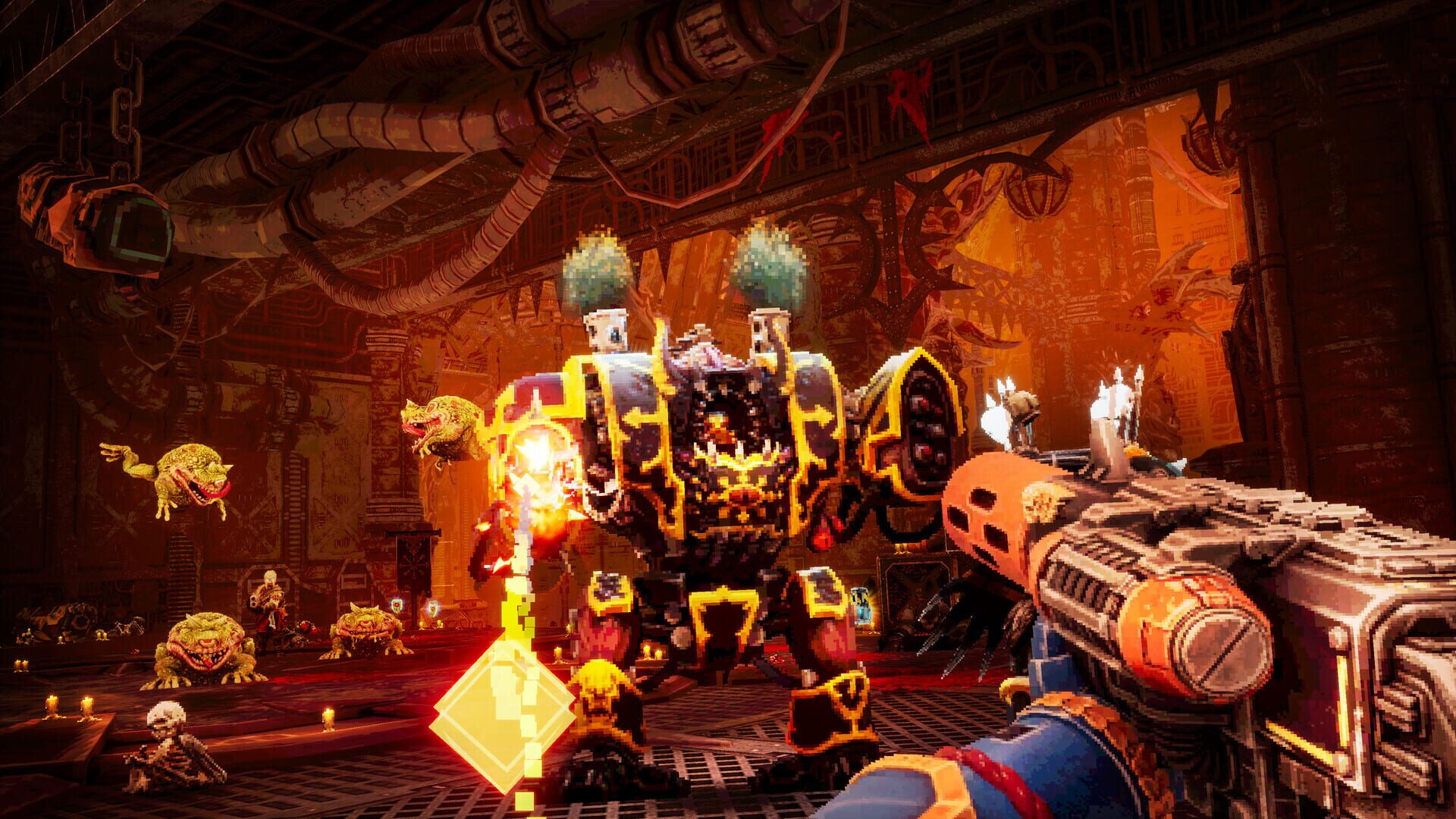 Screenshot for Warhammer 40,000: Boltgun - Forges of Corruption