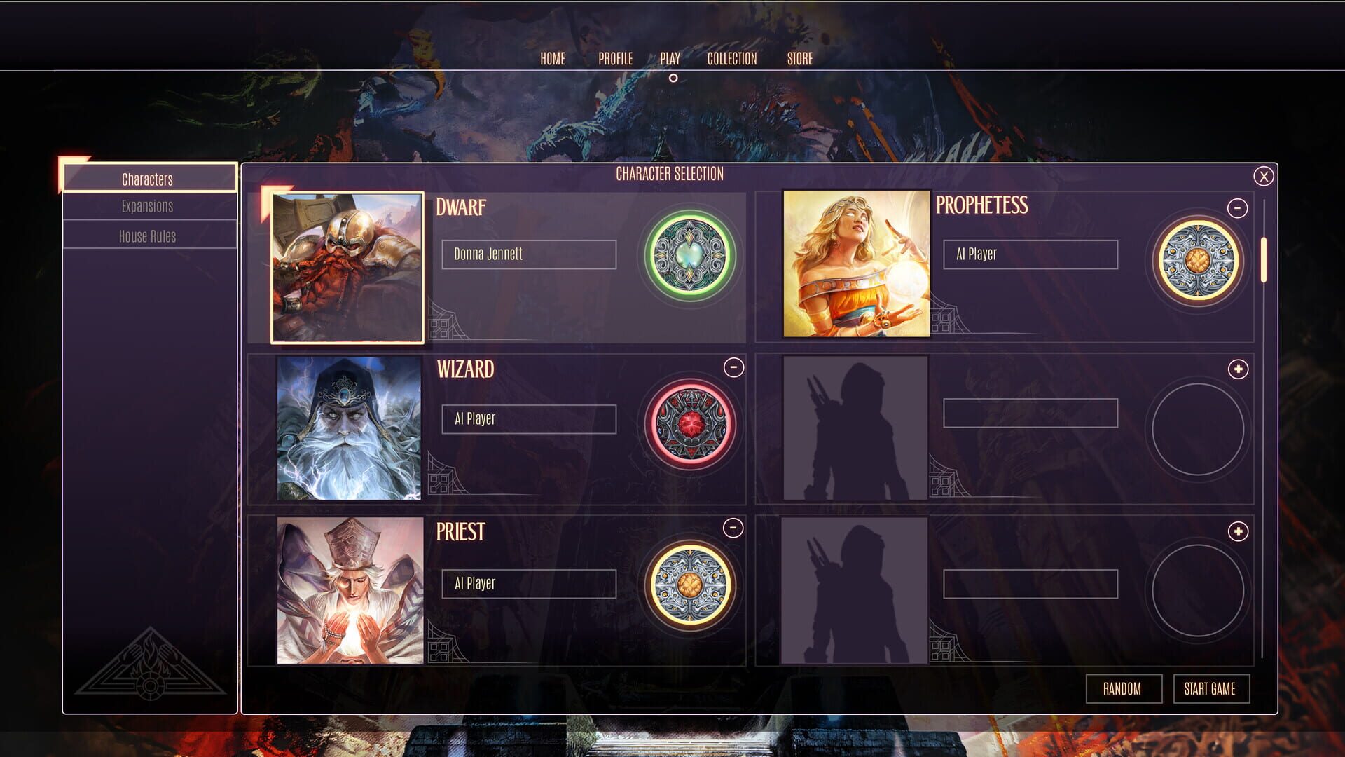 Screenshot for Talisman: Digital 5th Edition