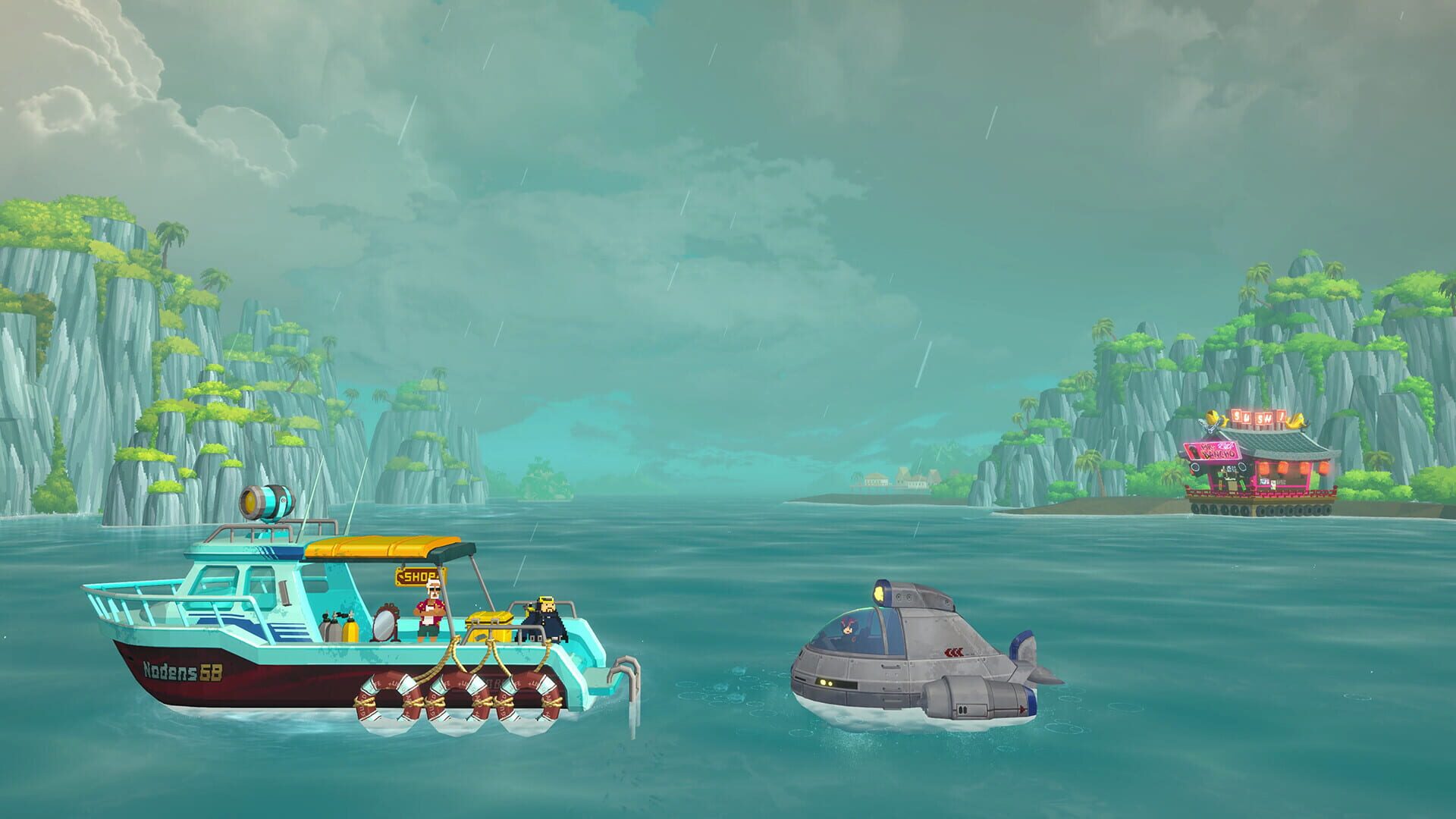 Screenshot for Dave the Diver: Godzilla