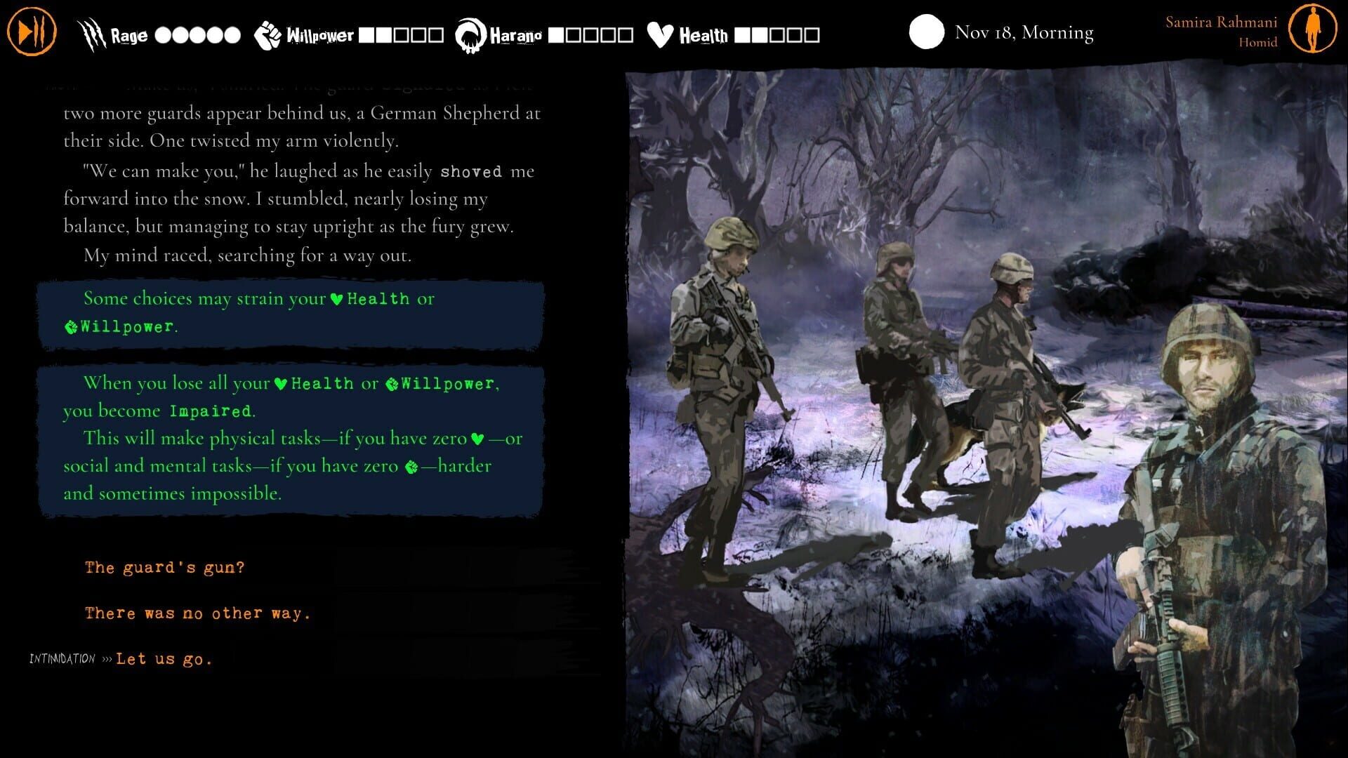 Screenshot for Werewolf: The Apocalypse - Purgatory