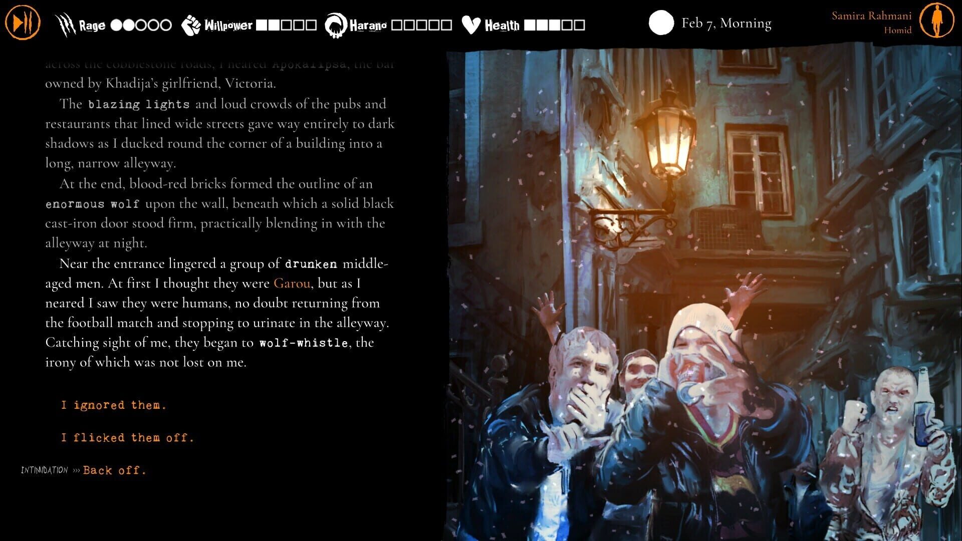 Screenshot for Werewolf: The Apocalypse - Purgatory