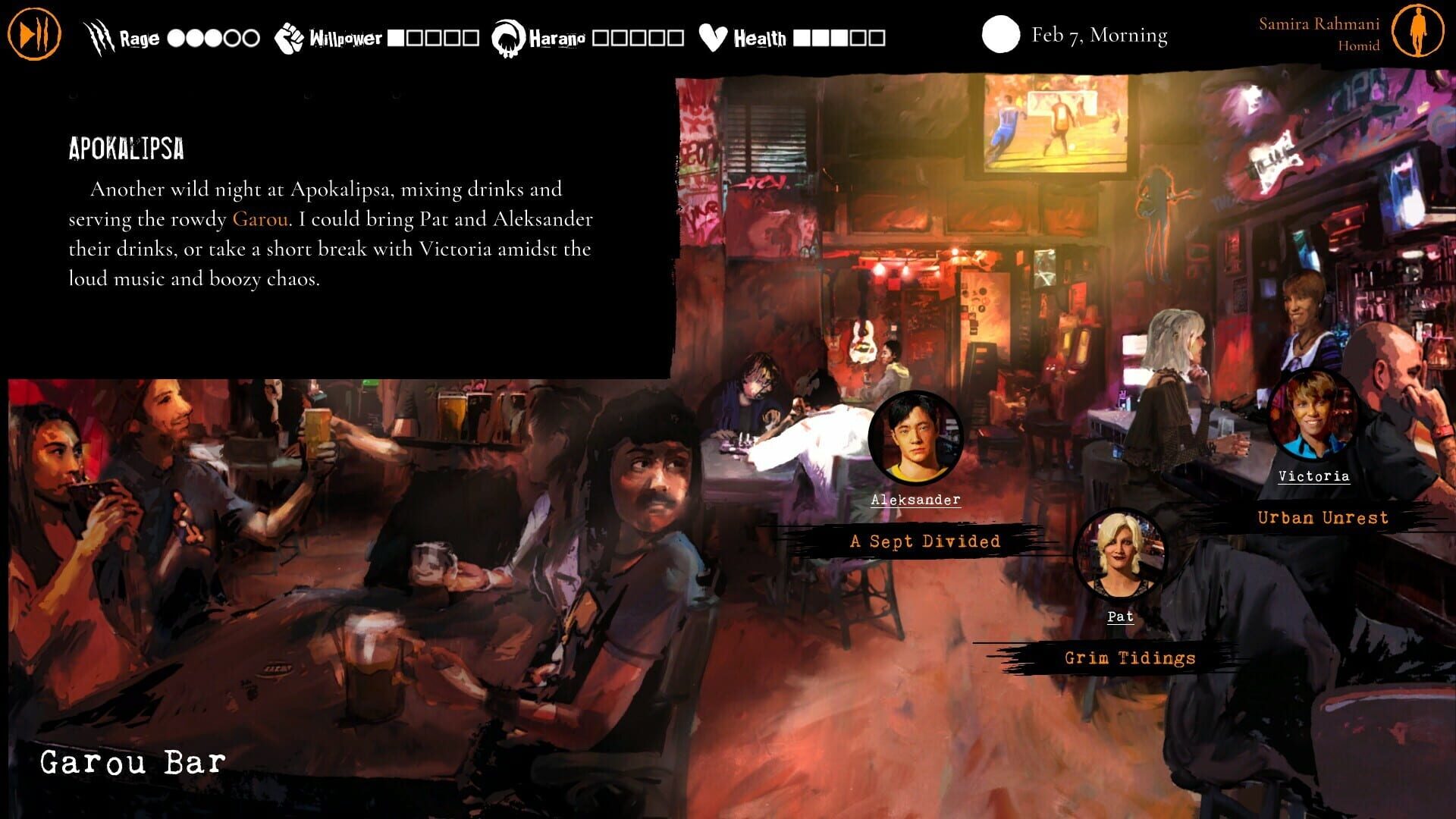 Screenshot for Werewolf: The Apocalypse - Purgatory