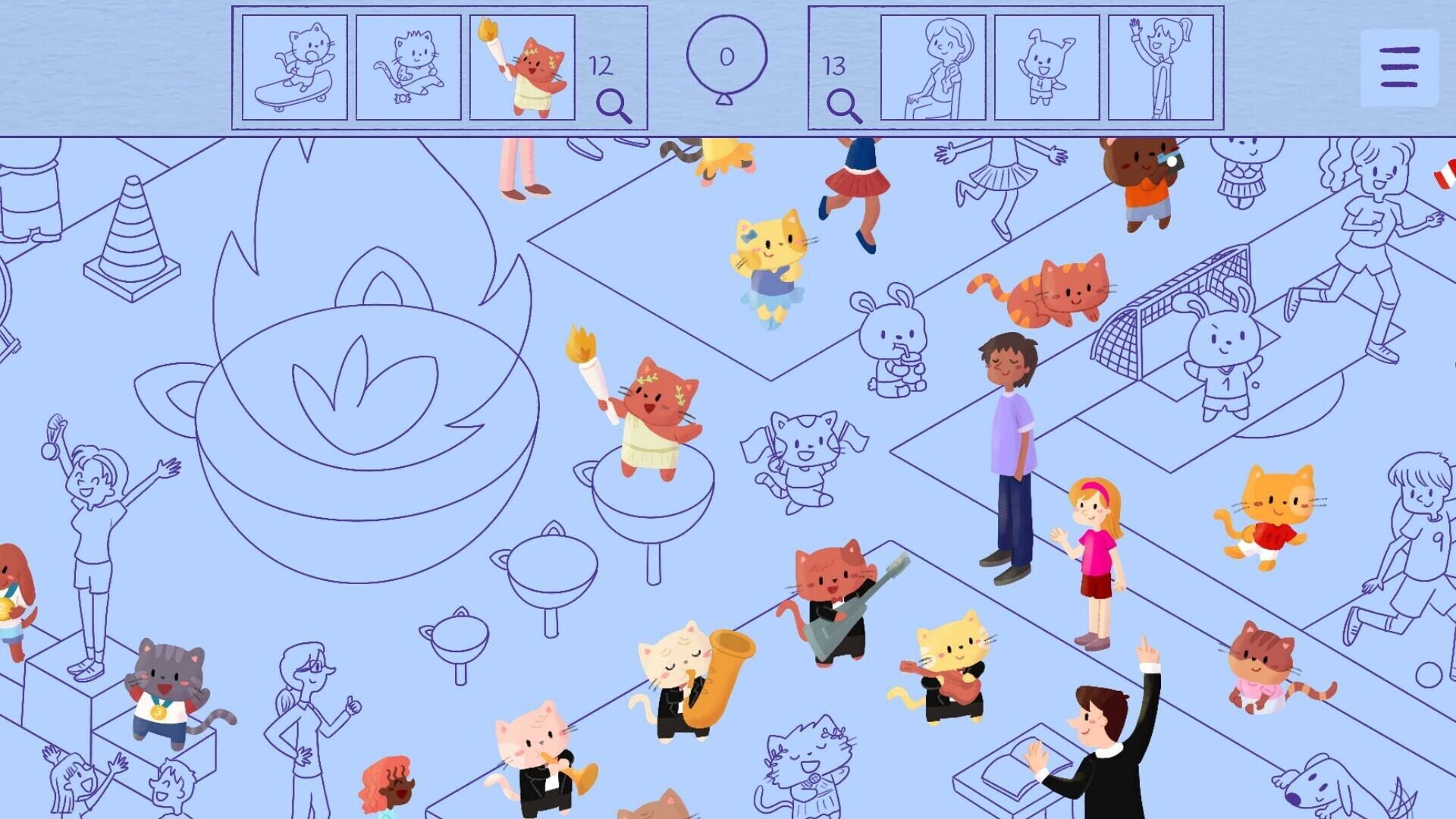 Screenshot for Meow Moments: Olympicats