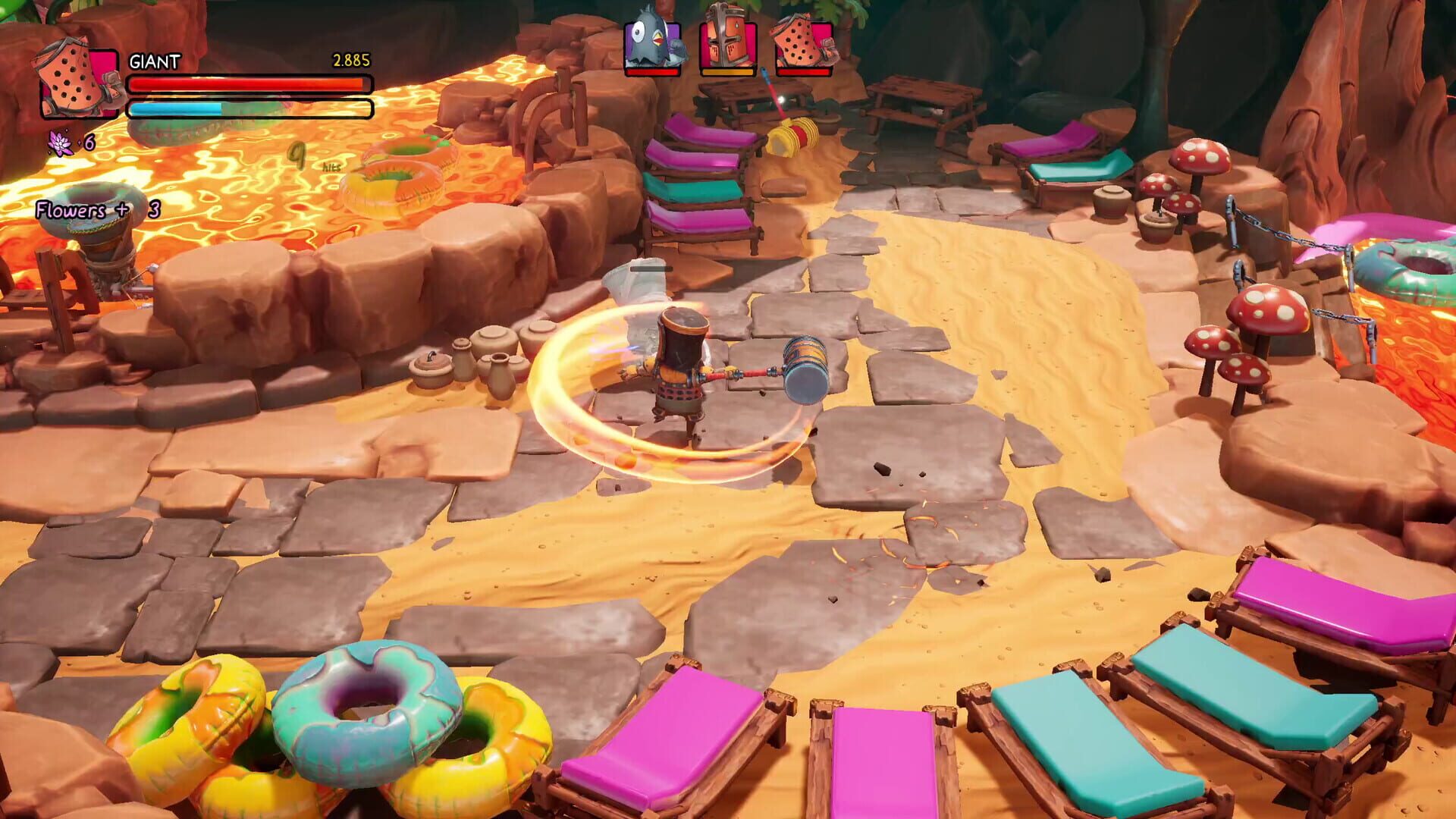Screenshot for Big Helmet Heroes