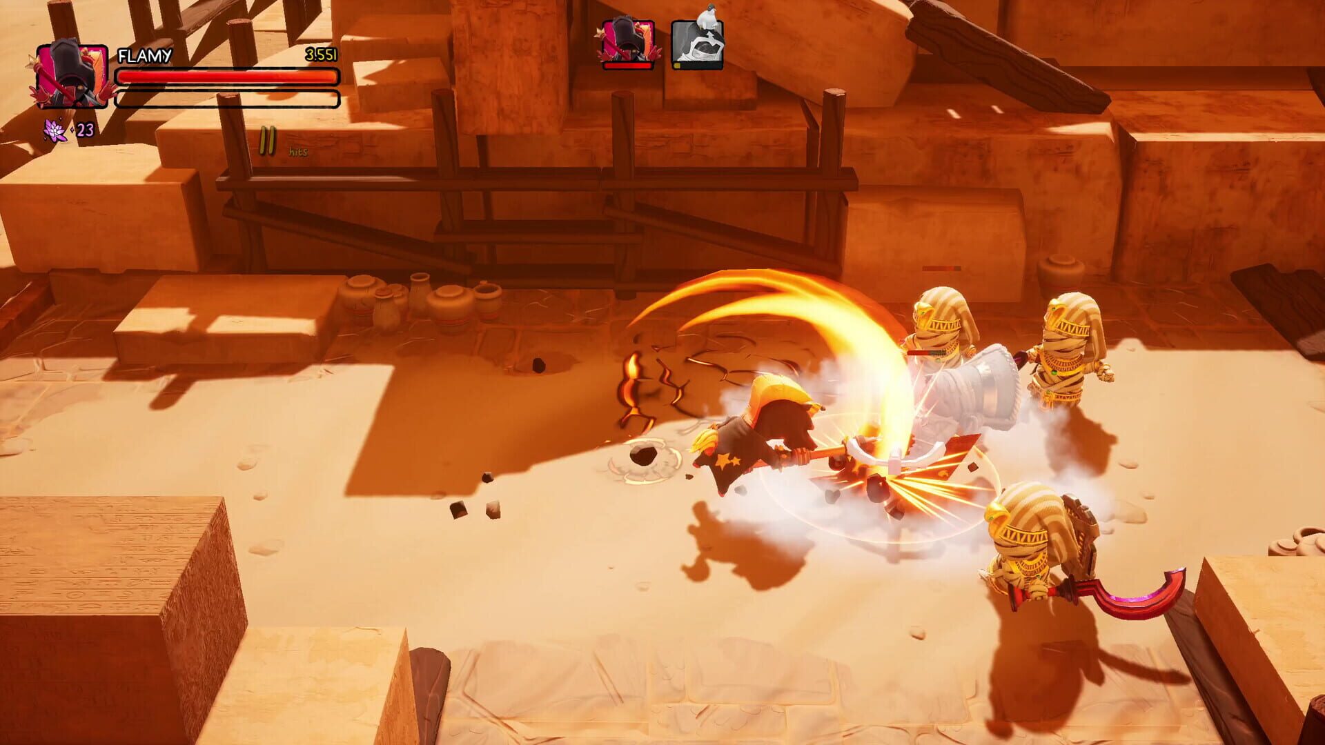 Screenshot for Big Helmet Heroes
