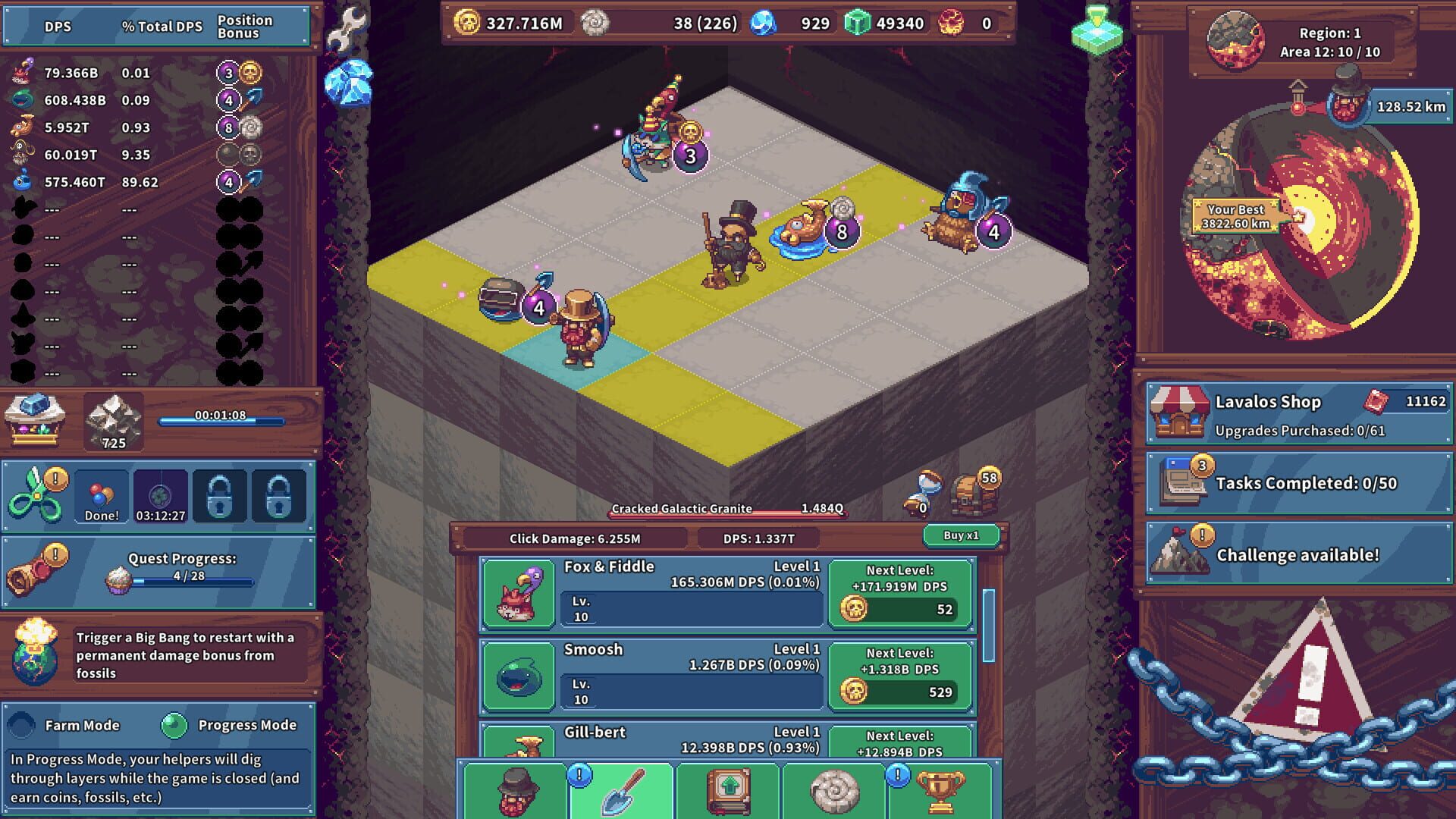 Screenshot for Click Click Dig: Idle Mine