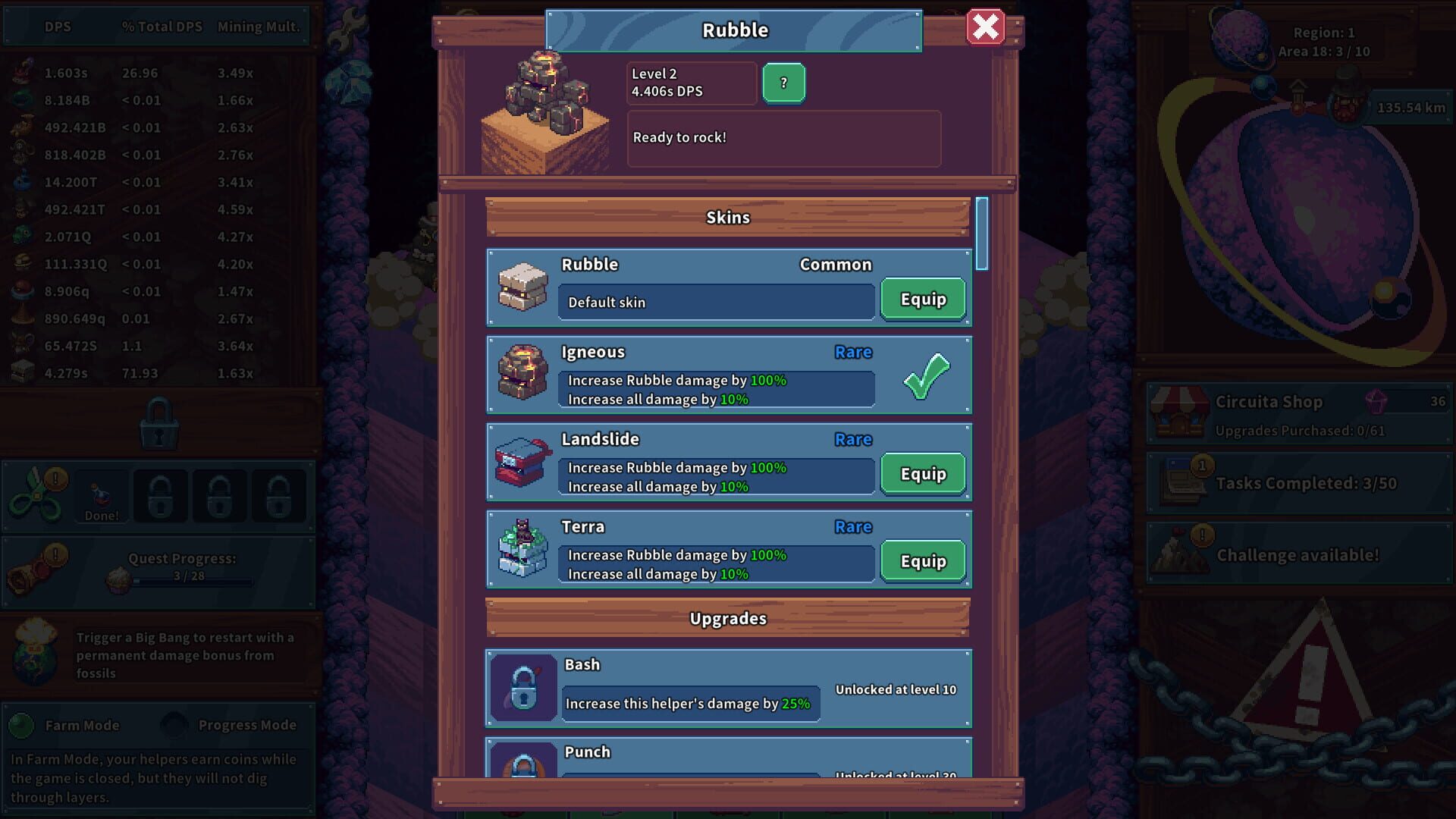 Screenshot for Click Click Dig: Idle Mine