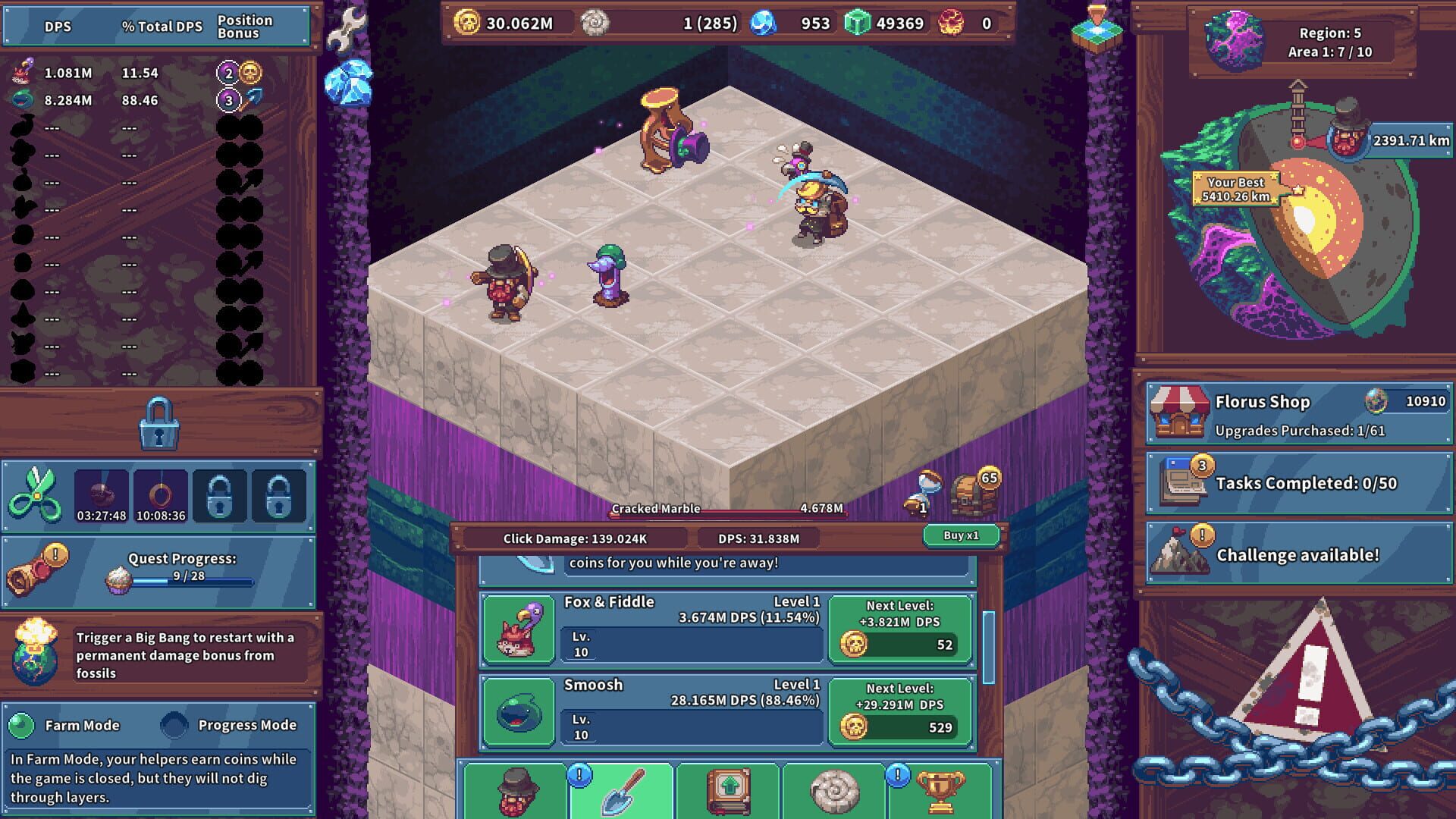 Screenshot for Click Click Dig: Idle Mine