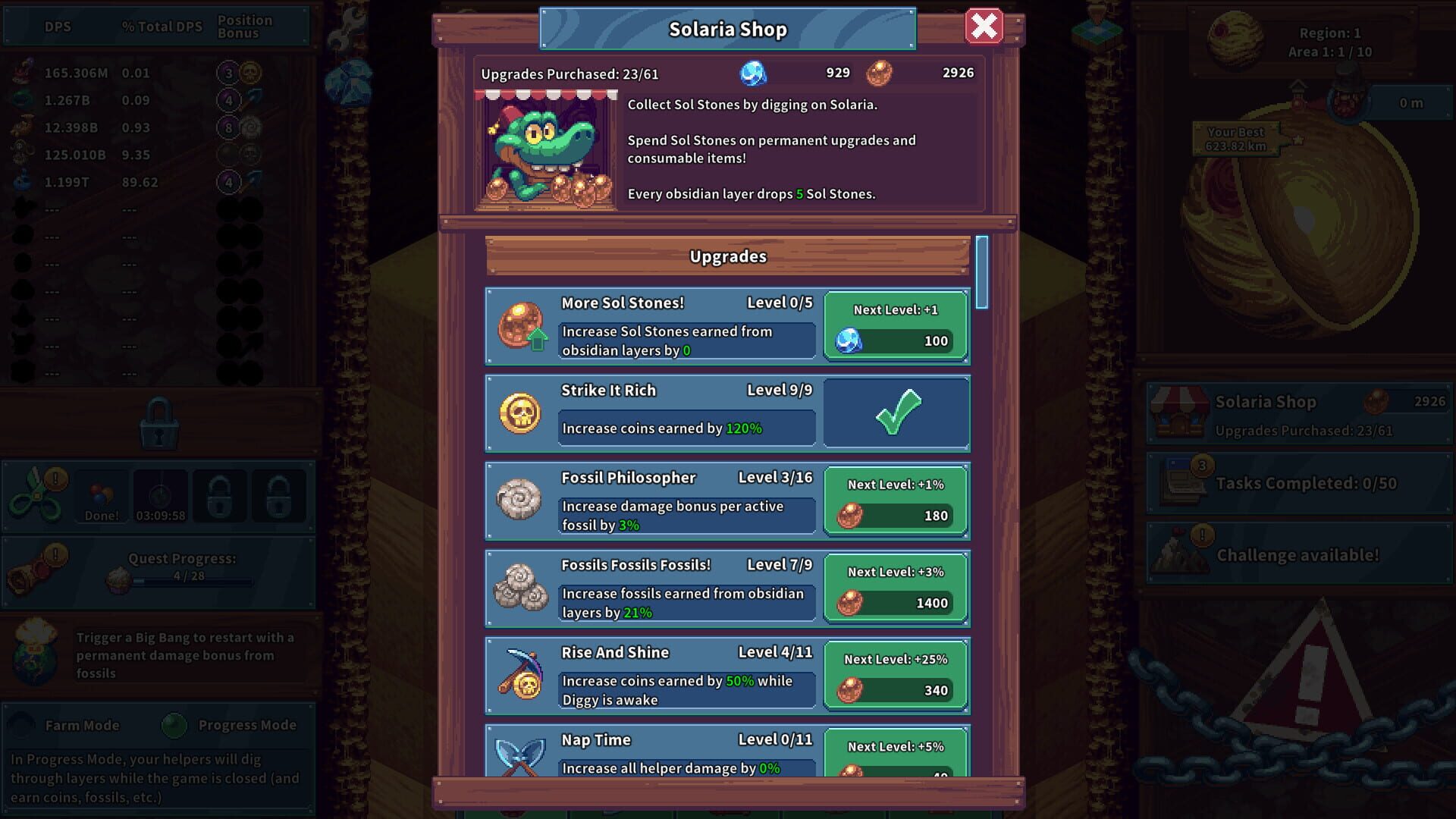 Screenshot for Click Click Dig: Idle Mine