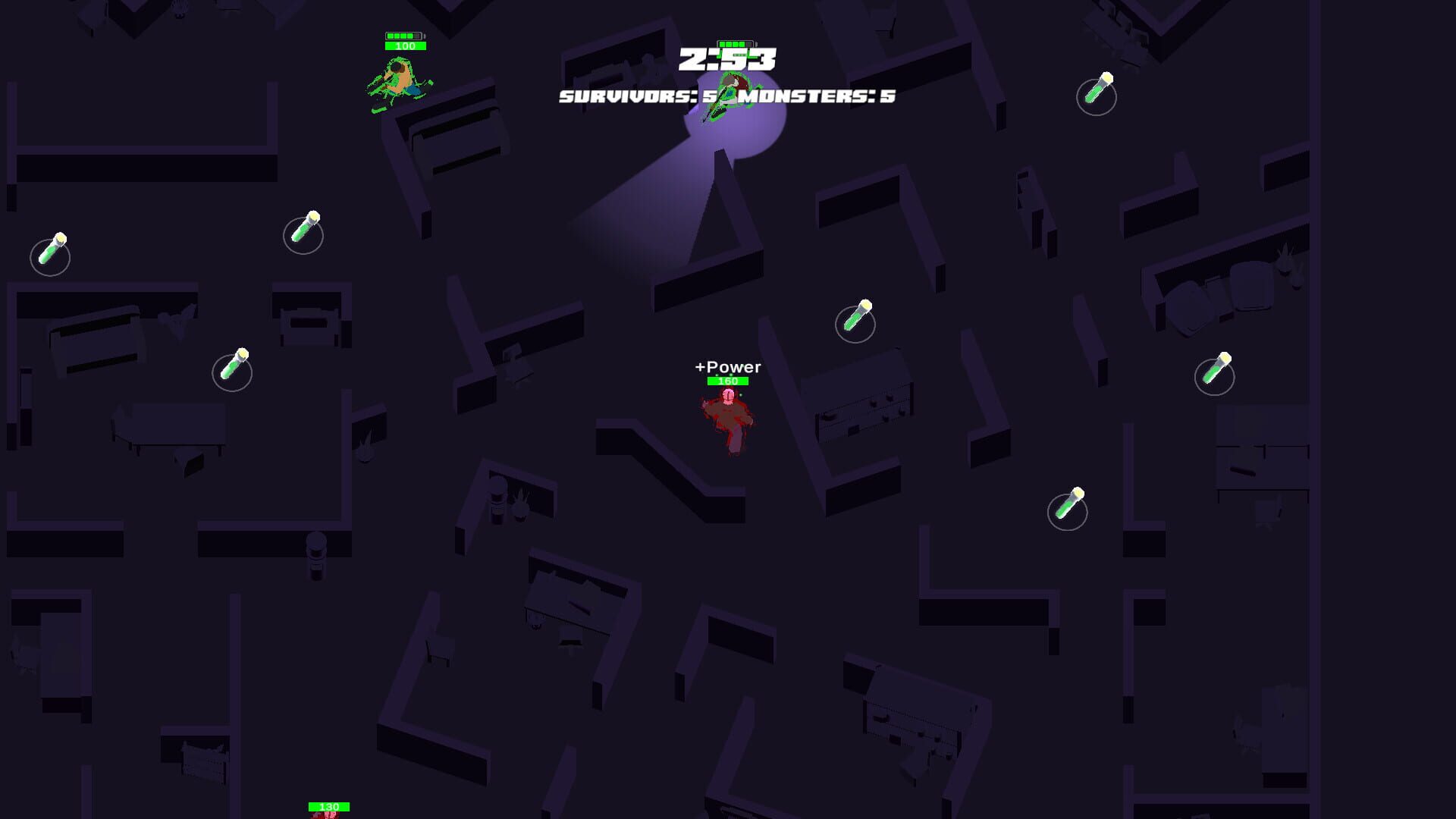 Screenshot for Humans vs. Monsters
