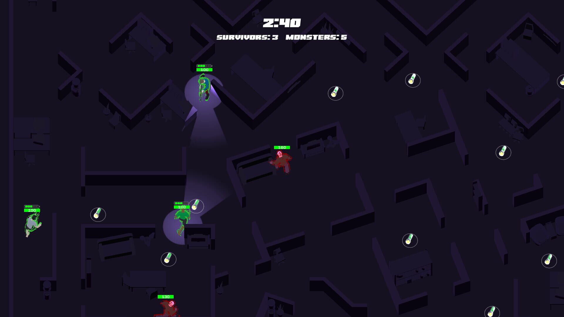 Screenshot for Humans vs. Monsters