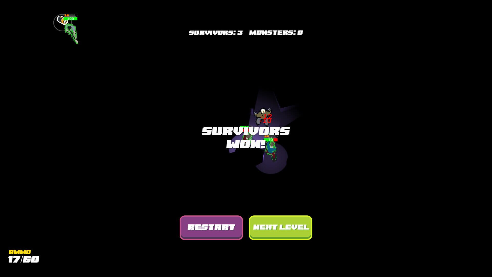 Screenshot for Humans vs. Monsters