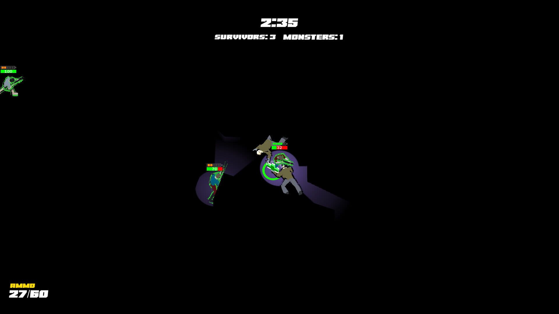 Screenshot for Humans vs. Monsters