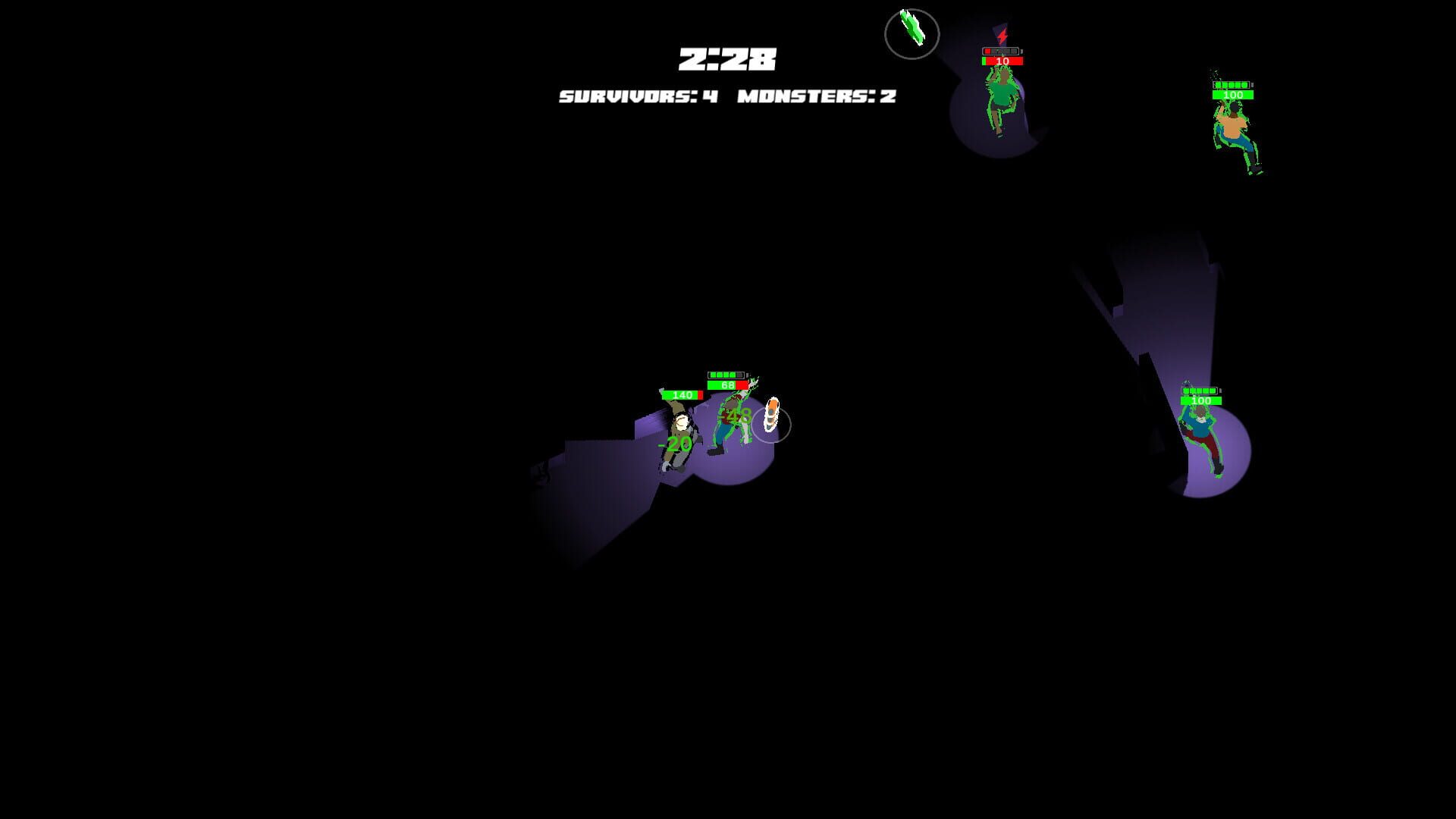 Screenshot for Humans vs. Monsters