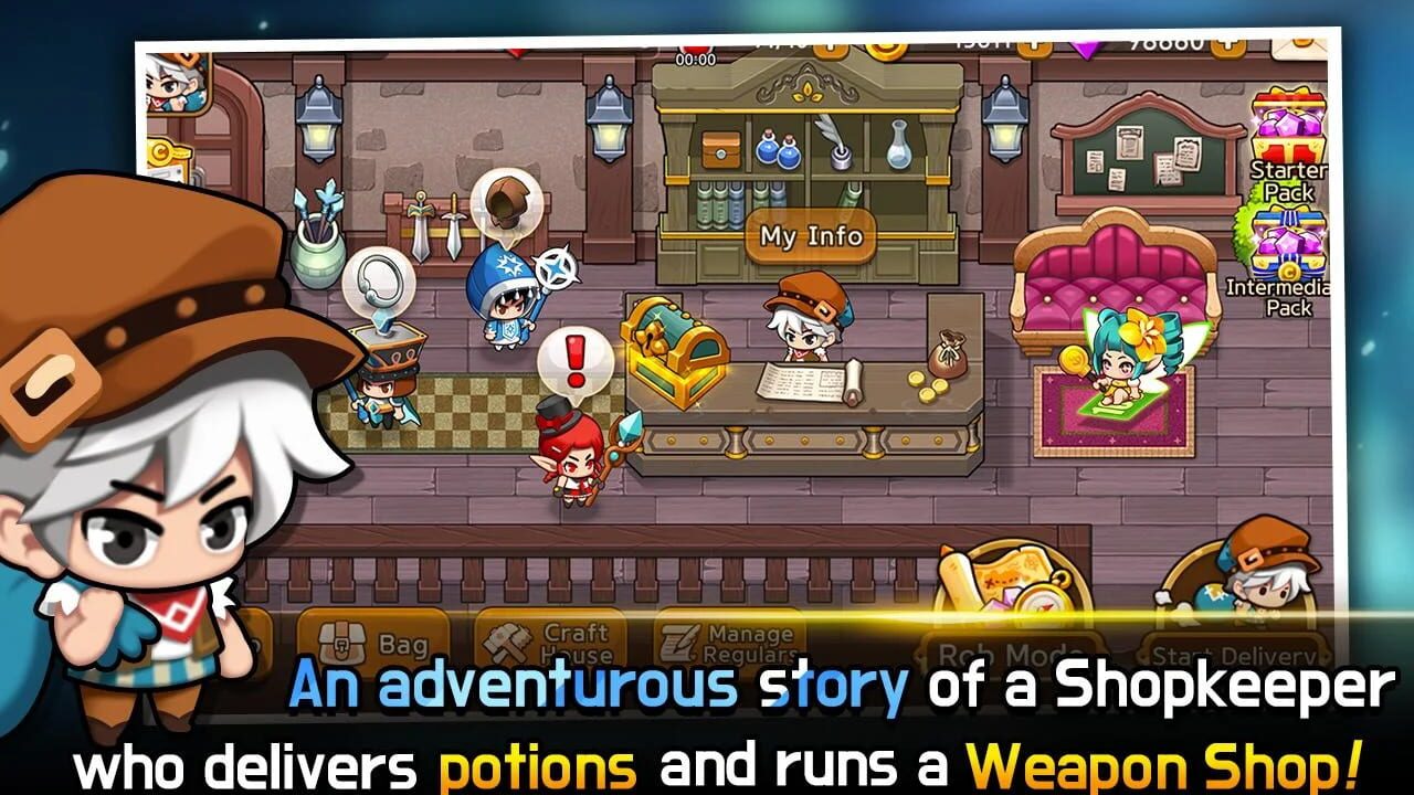 Screenshot for Dungeon Delivery