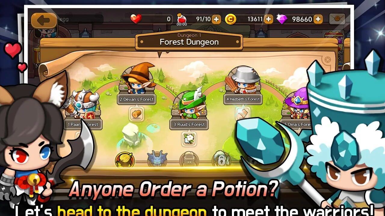 Screenshot for Dungeon Delivery