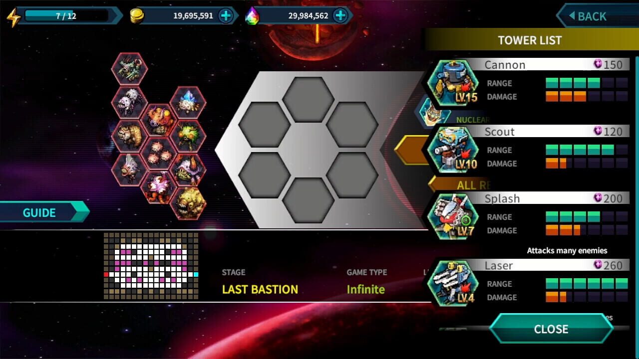 Screenshot for Tower Defense: Infinite War