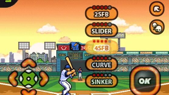 Screenshot for 9 Innings: Pro Baseball 2009