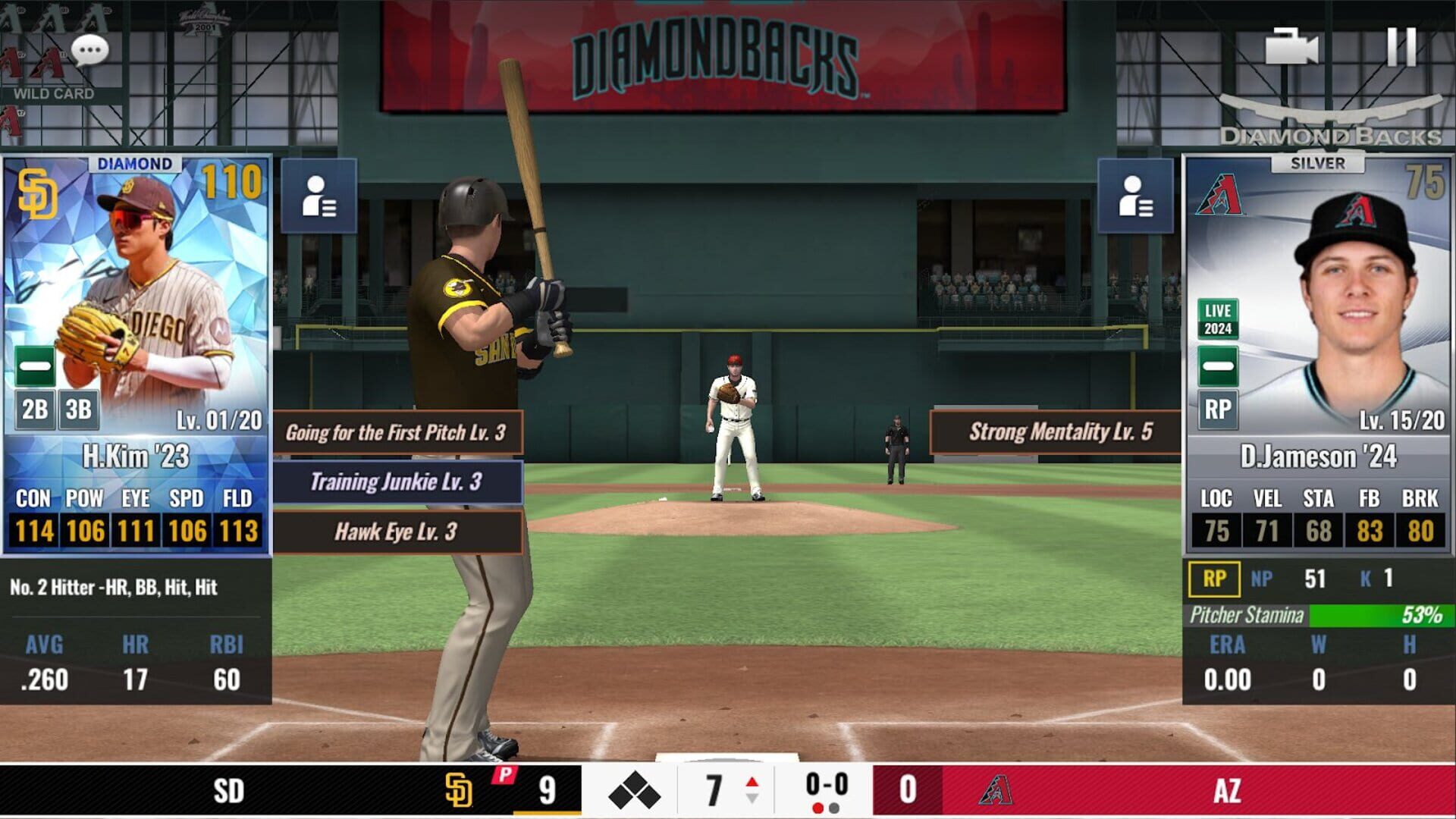 Screenshot for MLB 9 Innings