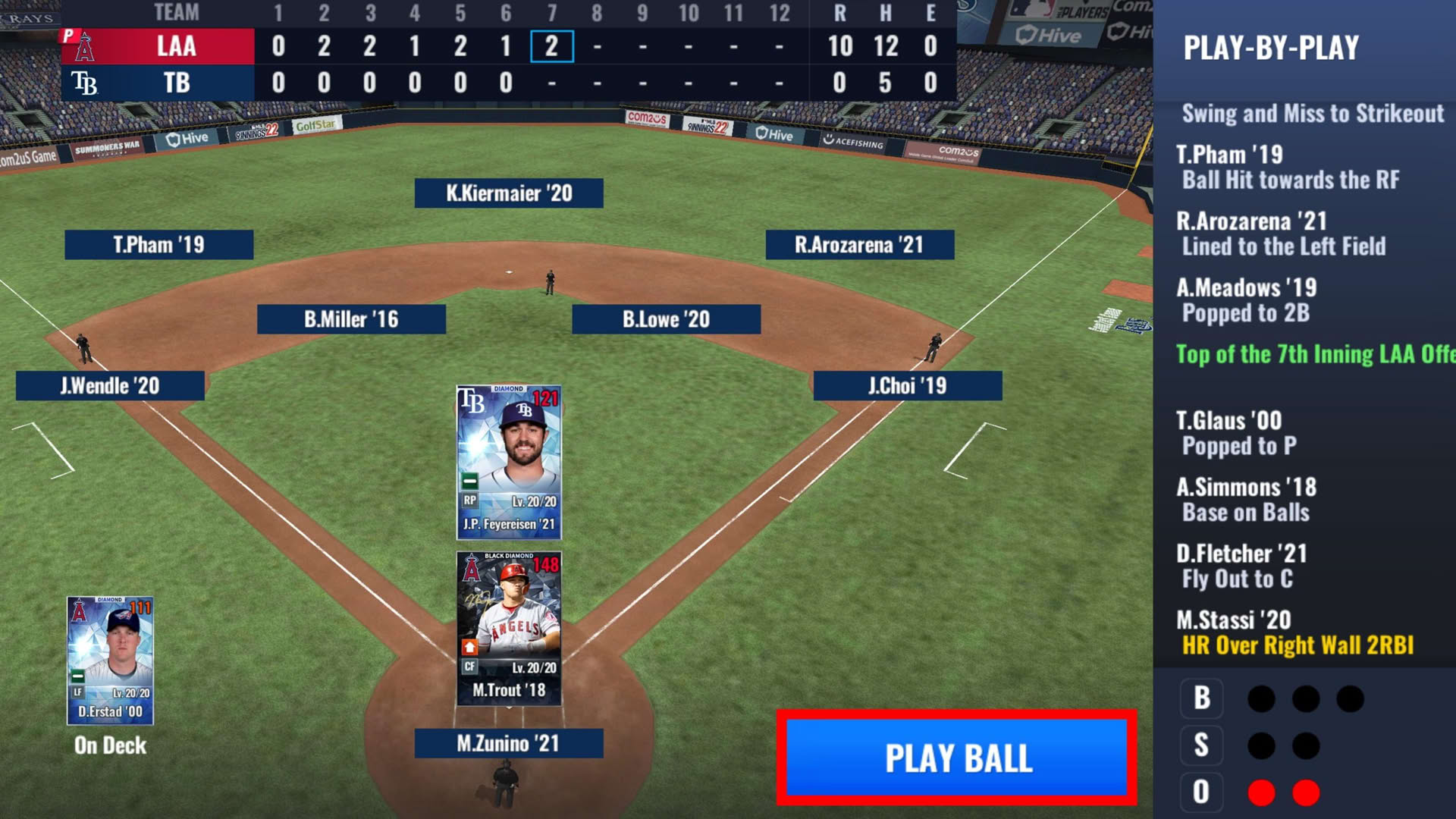 Screenshot for MLB 9 Innings 22