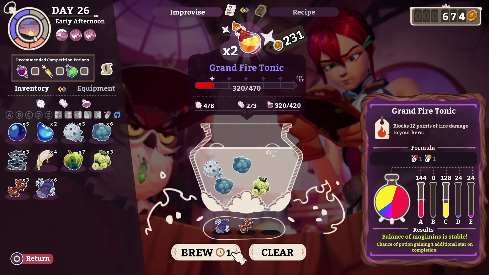Screenshot for Potionomics: Masterwork Edition