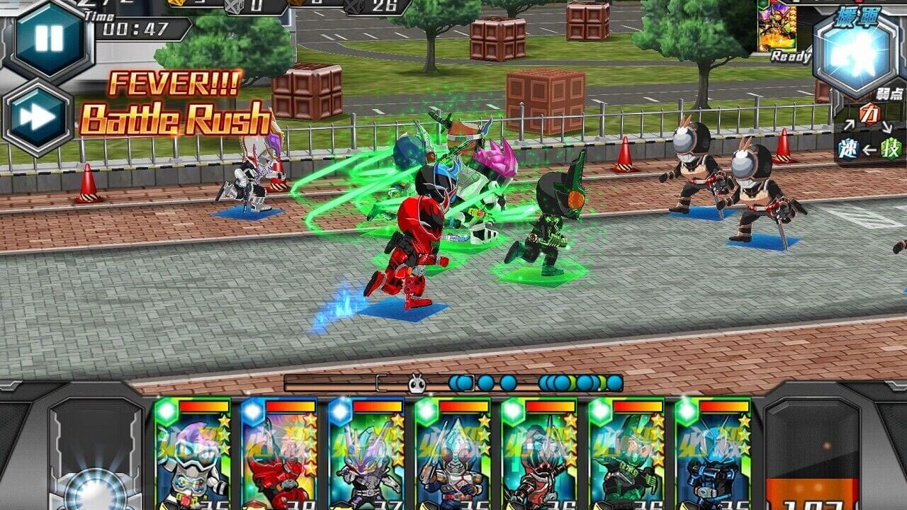 Screenshot for Kamen Rider Battle Rush
