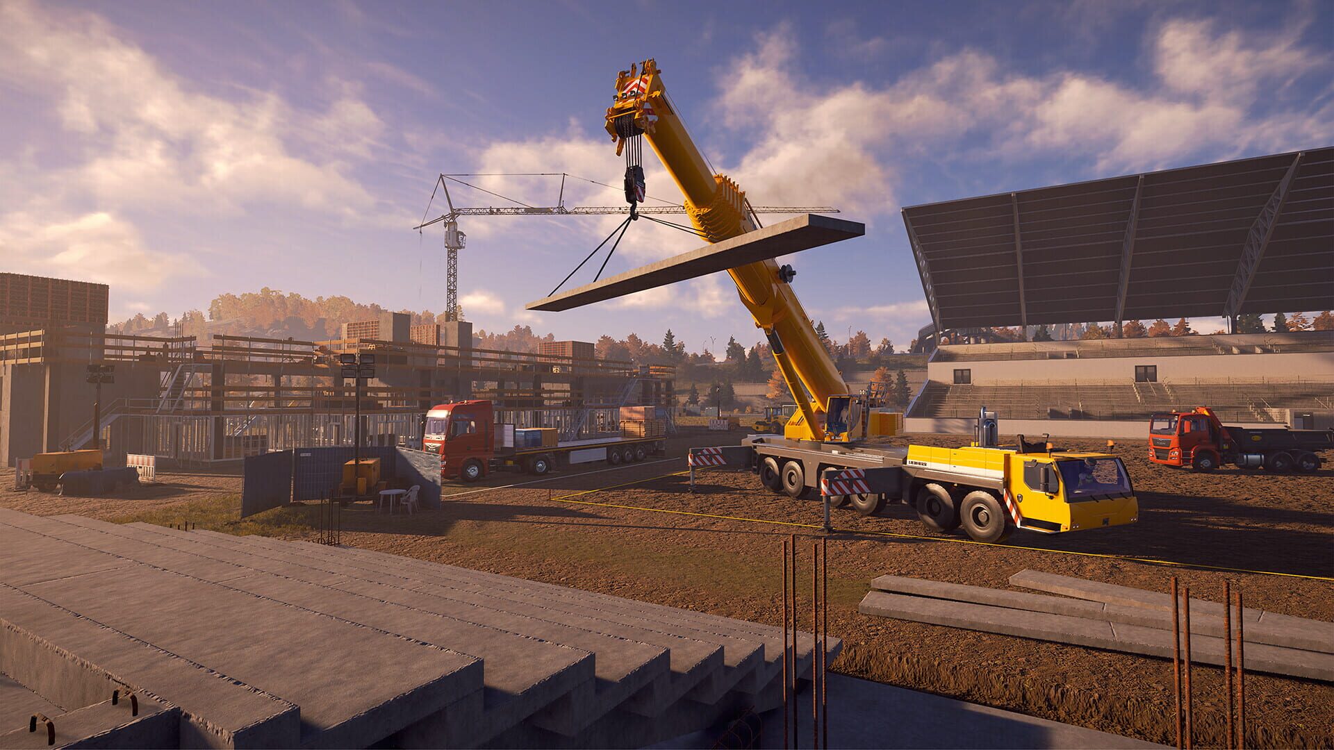 Screenshot for Construction Simulator: Stadium Expansion