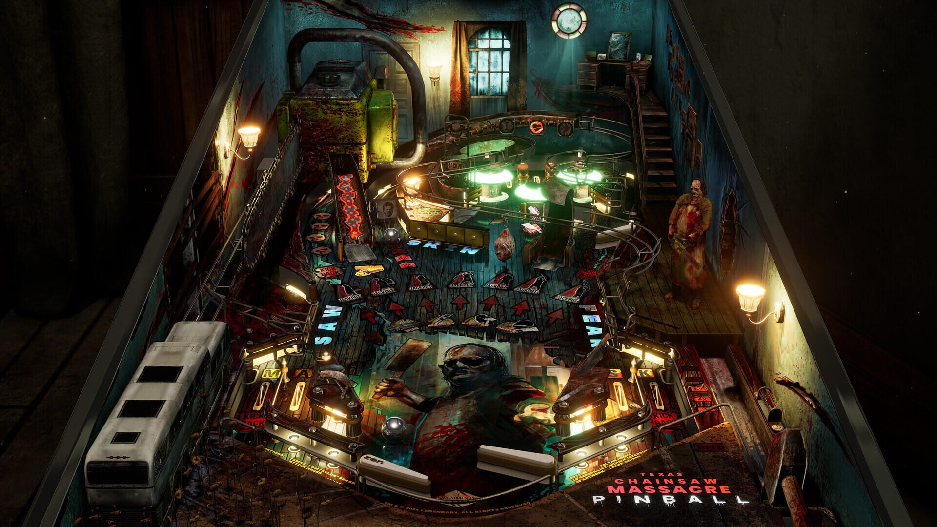 Screenshot for Pinball M: Texas Chainsaw Massacre Pinball