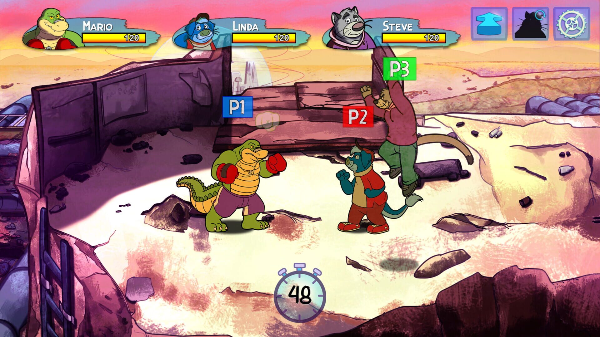 Screenshot for Brok the Investigator: The Brawl Bar