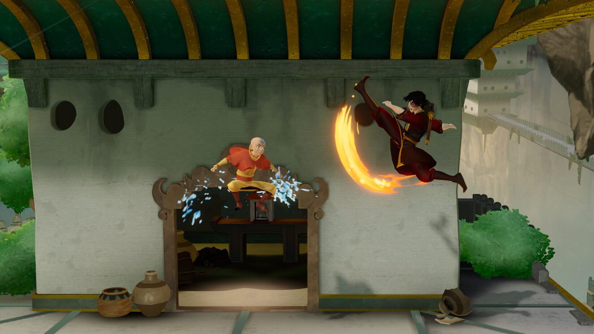 Screenshot for Nickelodeon All-Star Brawl 2: Zuko Brawl Pack