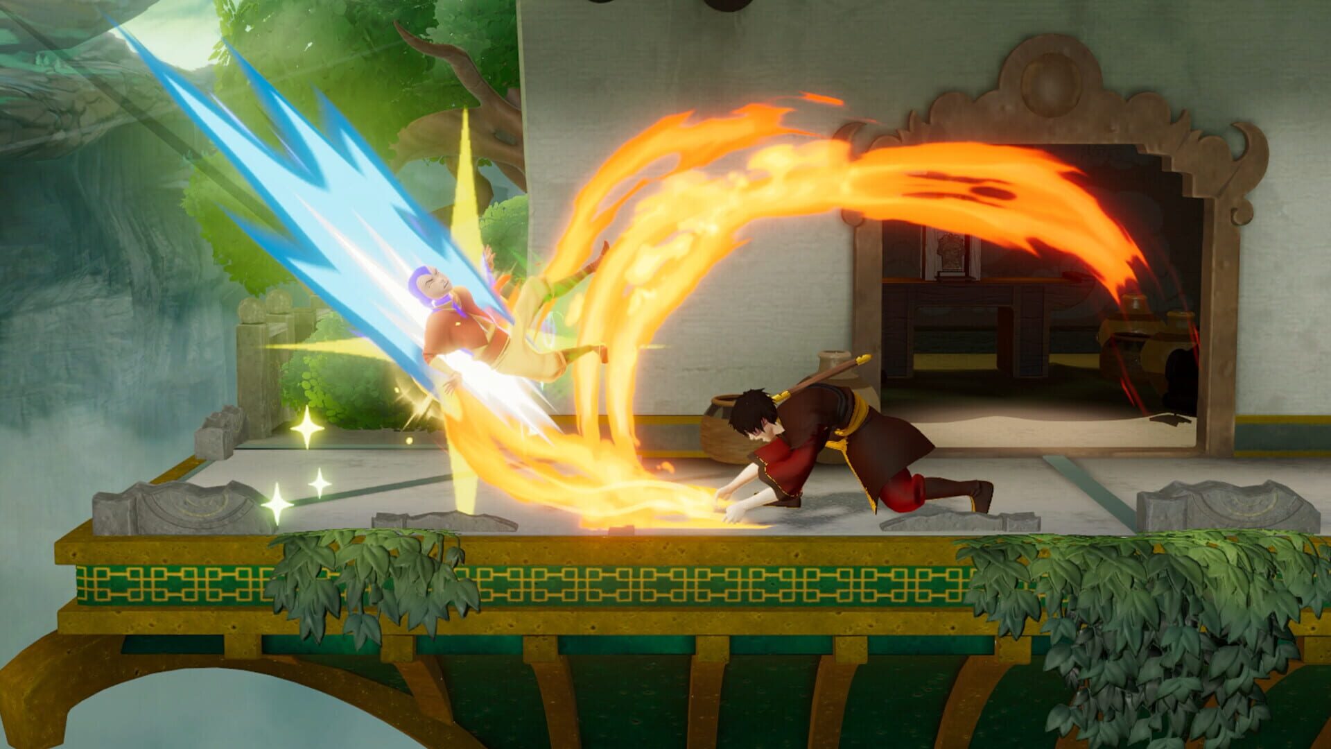 Screenshot for Nickelodeon All-Star Brawl 2: Zuko Brawl Pack