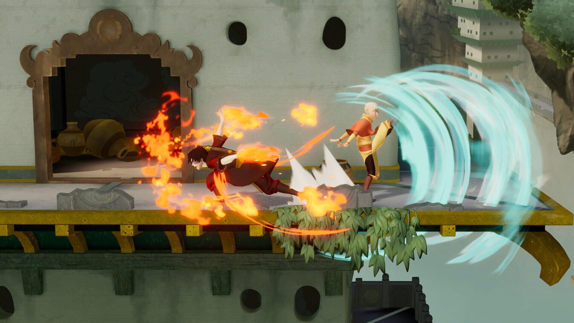 Screenshot for Nickelodeon All-Star Brawl 2: Zuko Brawl Pack
