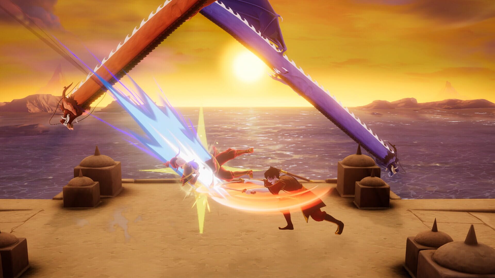 Screenshot for Nickelodeon All-Star Brawl 2: Zuko Brawl Pack