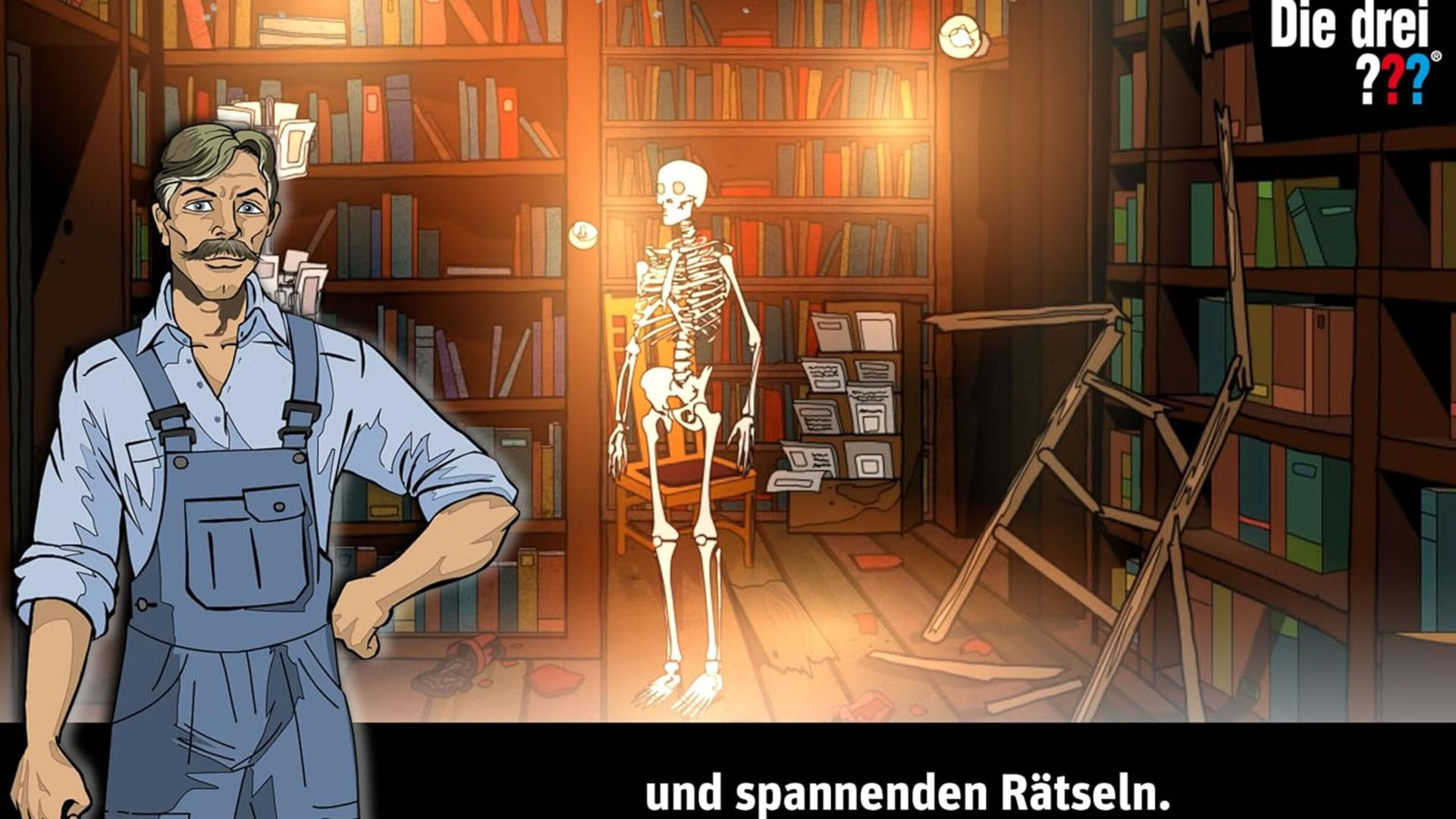 Screenshot for Die Drei ???: Rätsel aus der Geisterwelt