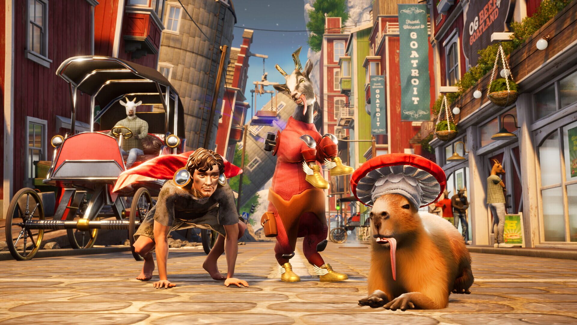Screenshot for Goat Simulator 3: Multiverse of Nonsense