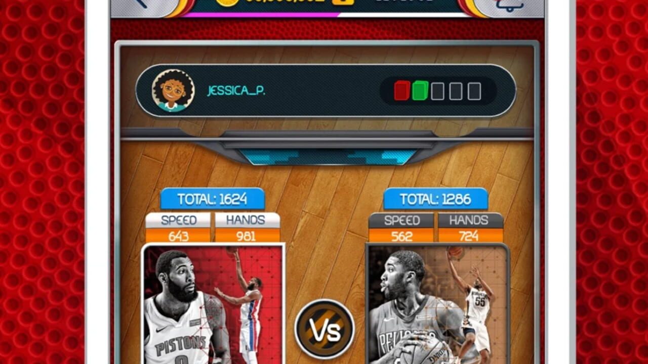 Screenshot for NBA Panini Dunk