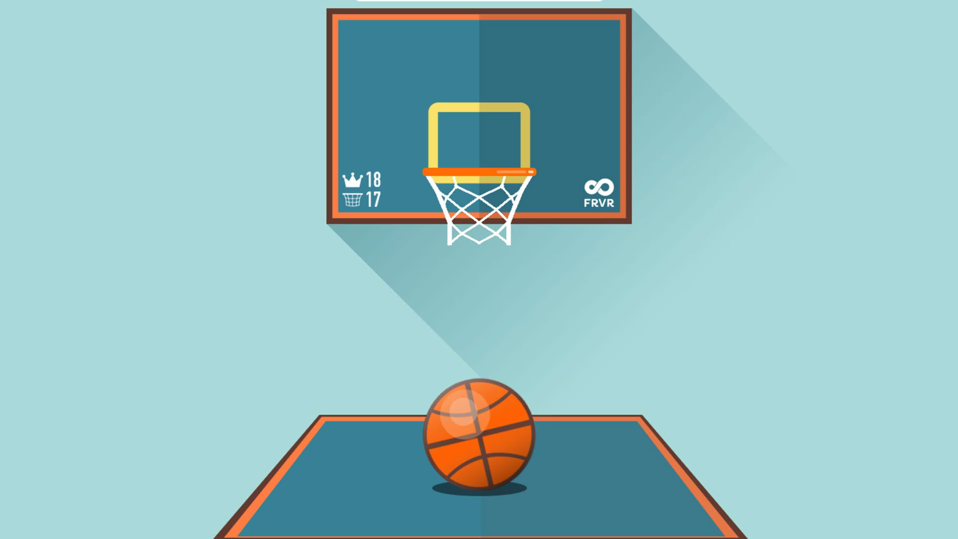 Screenshot for Basketball FRVR
