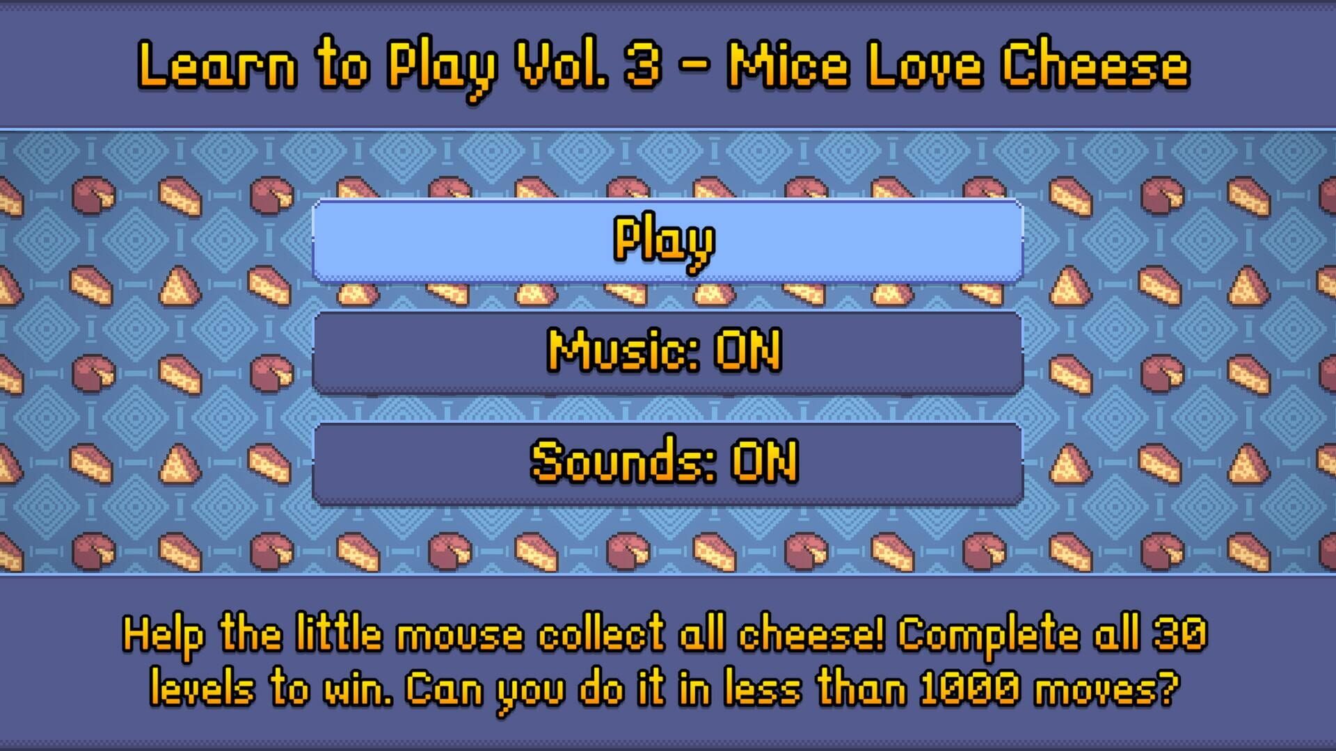 Screenshot for Learn to Play Vol. 3: Mice Love Cheese