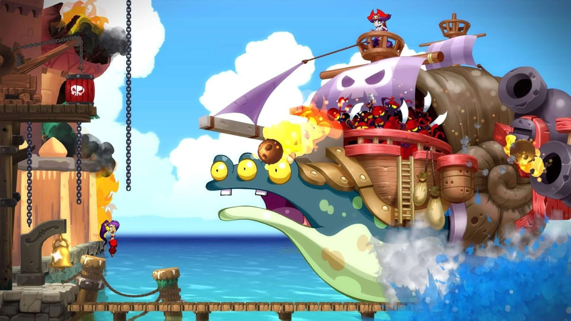 Screenshot for Shantae: Half-Genie Hero