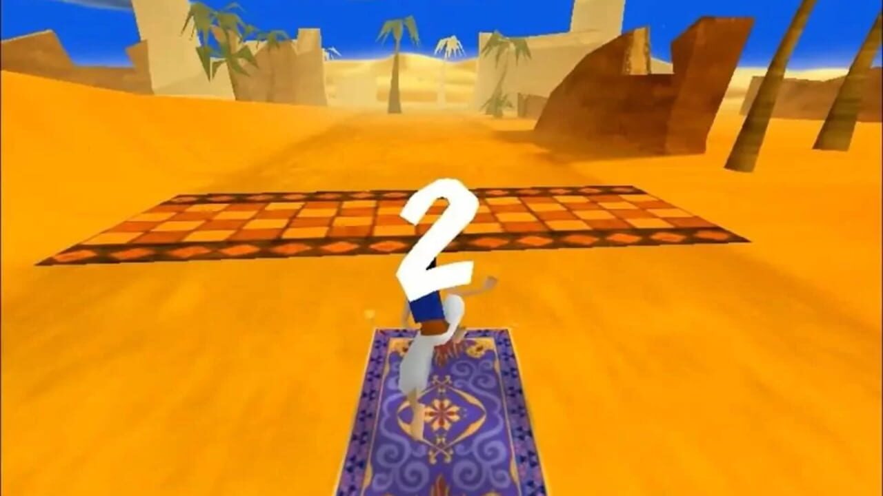 Screenshot for Aladdin Magic Carpet Racing