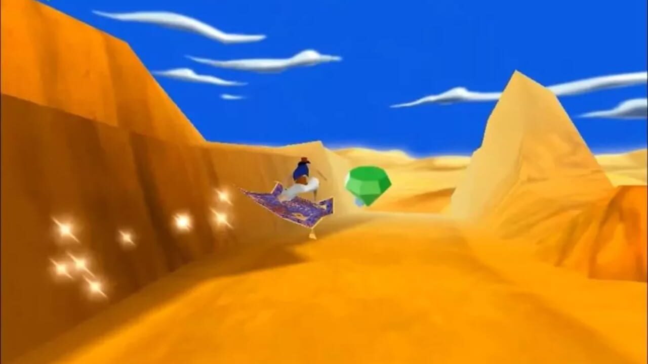 Screenshot for Aladdin Magic Carpet Racing