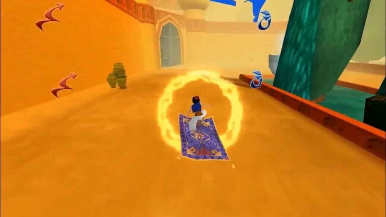 Screenshot for Aladdin Magic Carpet Racing