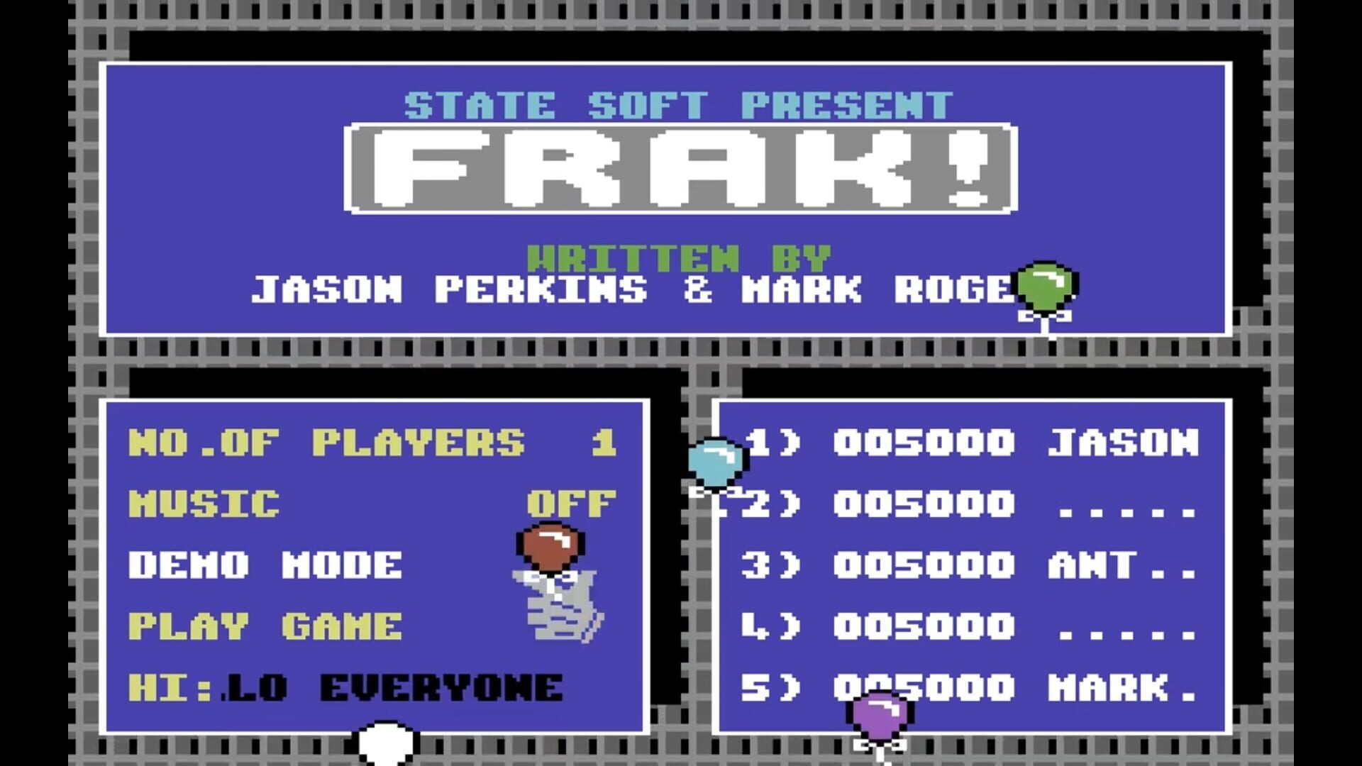 Screenshot for Frak!